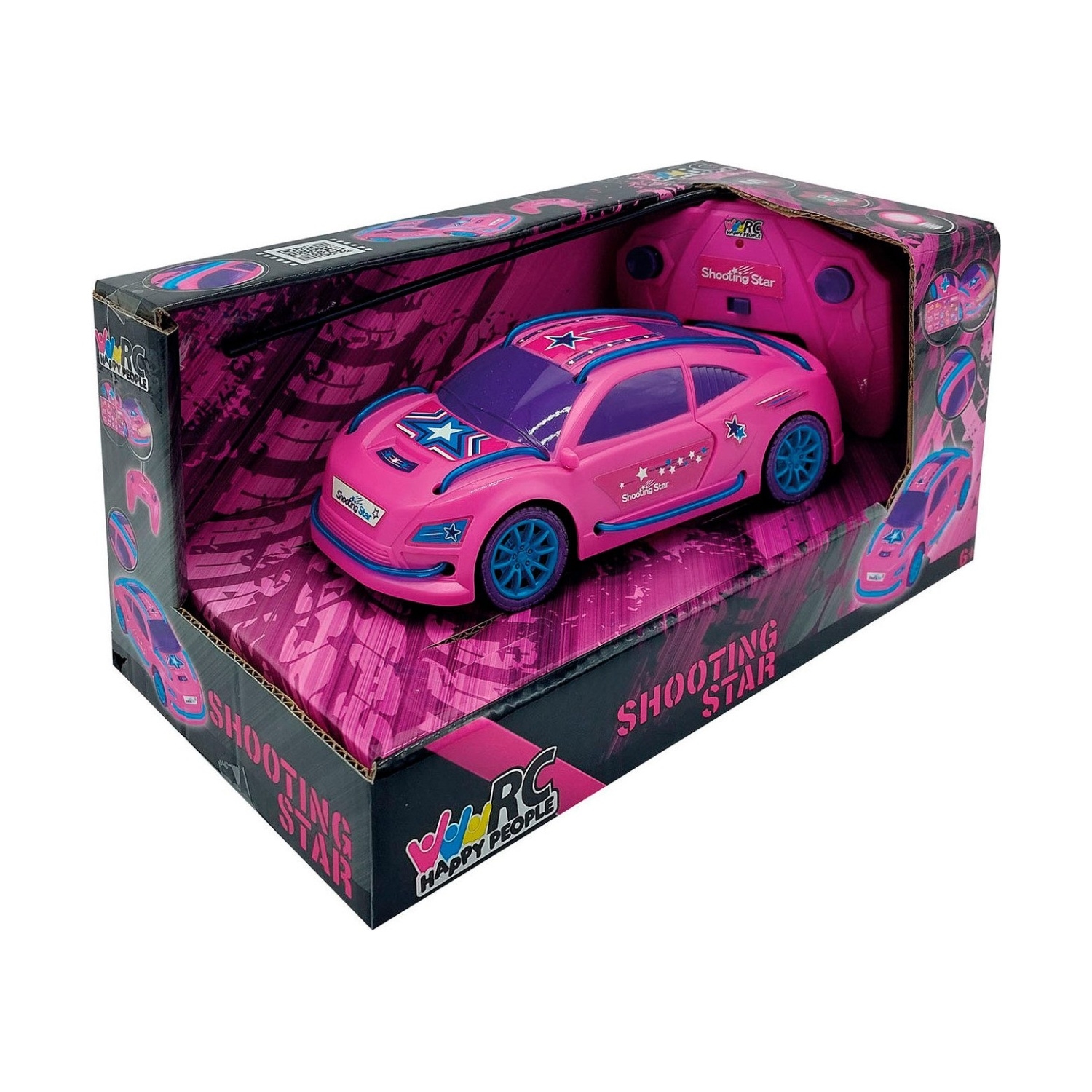 Happy People 30334 RC DIY Shooting Star, 40 MHz, 19 cm, volle Lenk-,