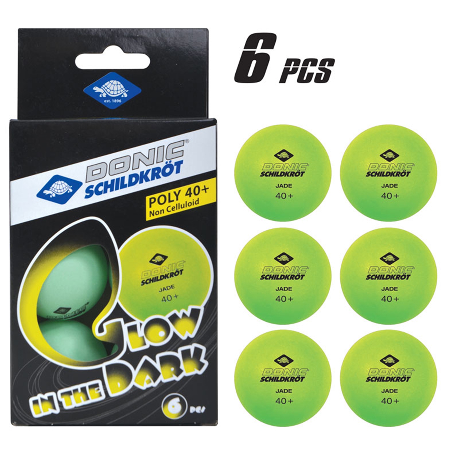 Schildkröt 608507 TT-Ball Glow in the Dark