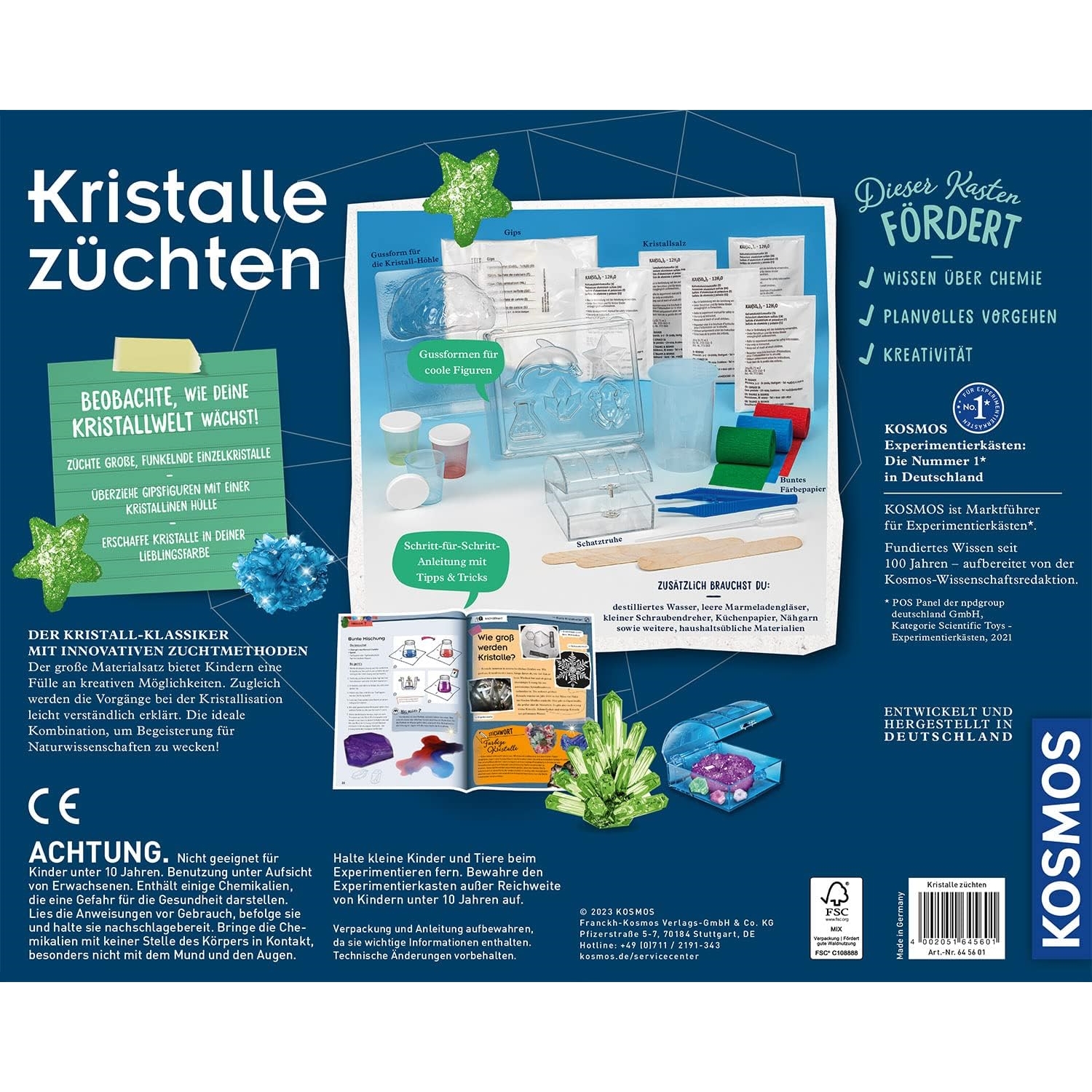 Kosmos 645601 Kristalle züchten