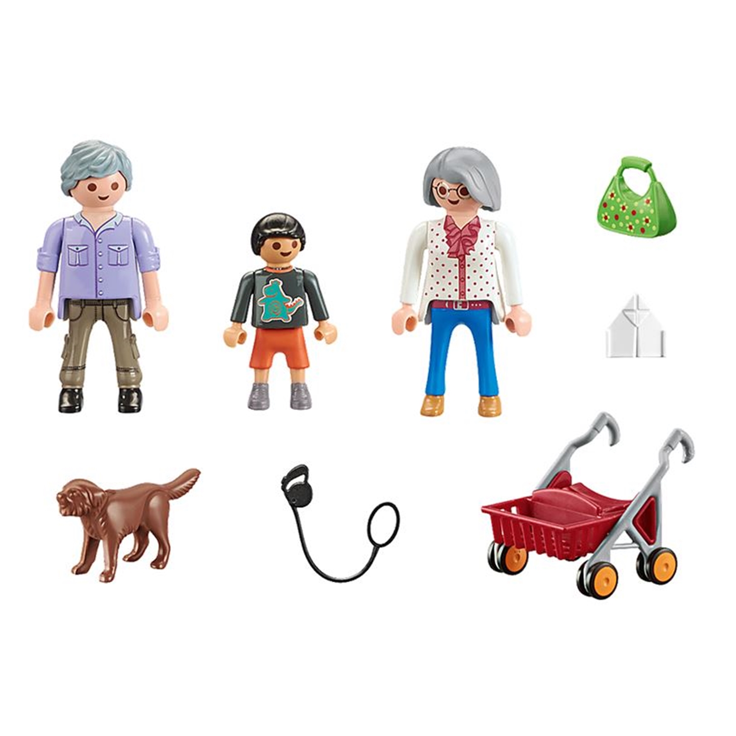 PLAYMOBIL 70990 Großeltern mit Enkel
