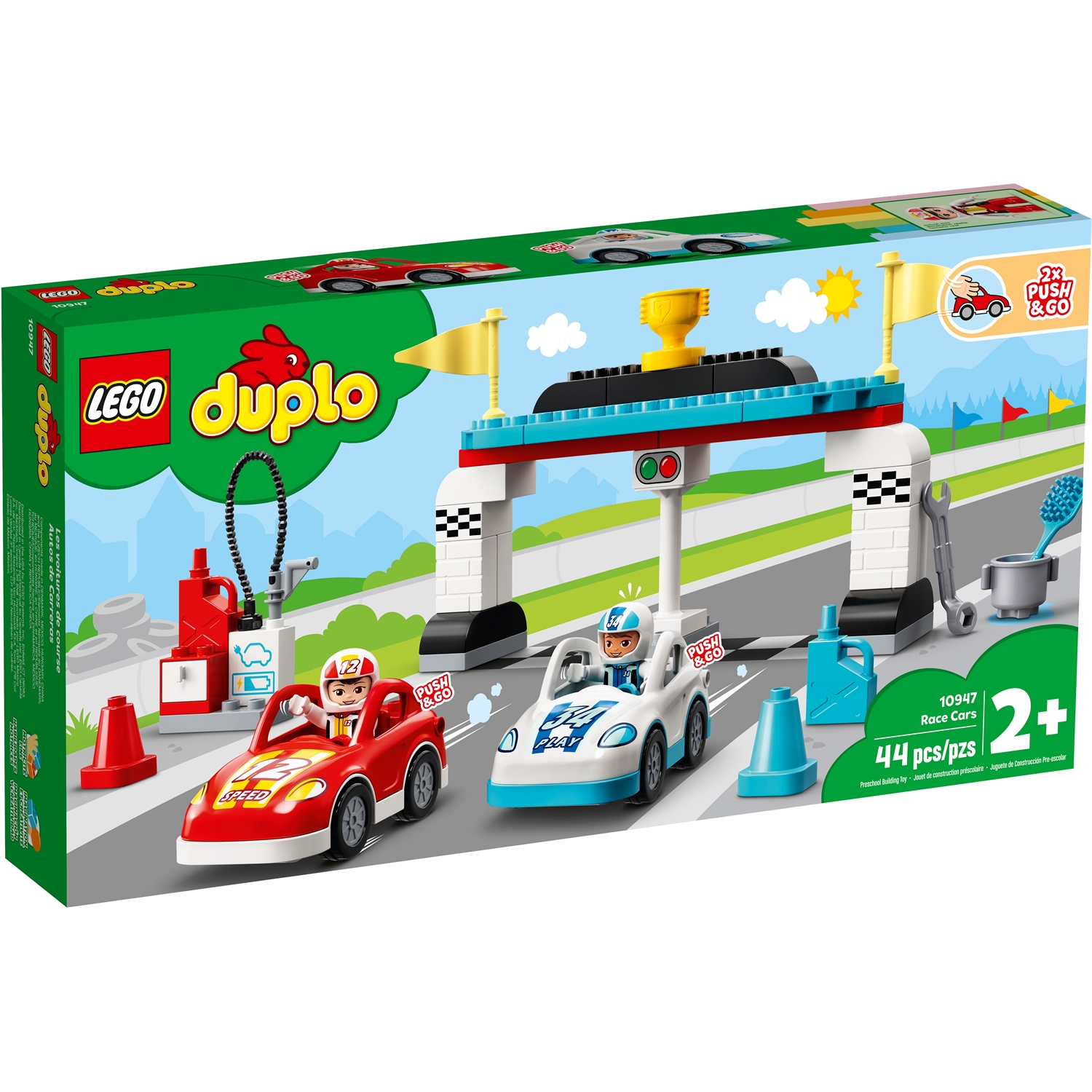 LEGO 10947 DUPLO® Rennwagen