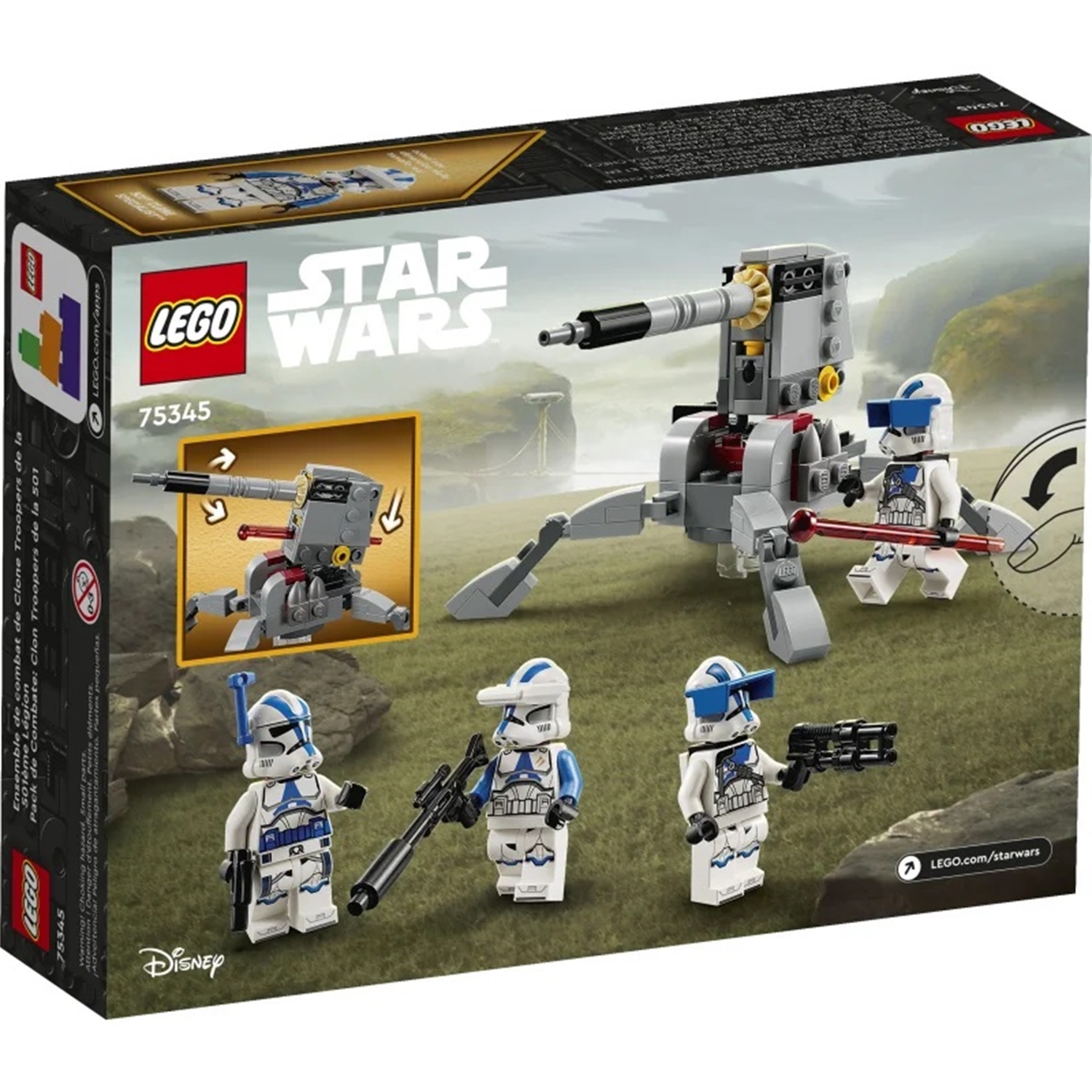 LEGO 75345 501st Clone Troopers Battle Pack