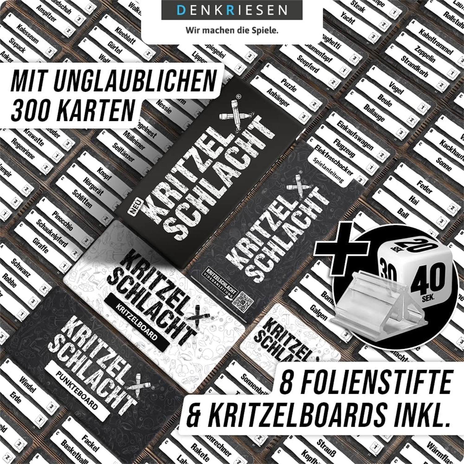 DENKRIESEN PF1002 Partyfieber Kritzelschlacht