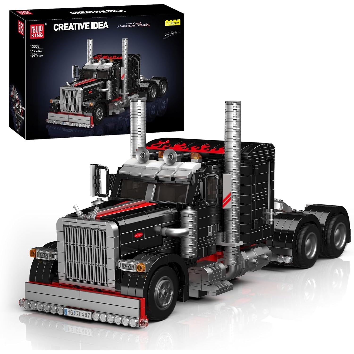 Mould King 10037 Amerikanischer Truck