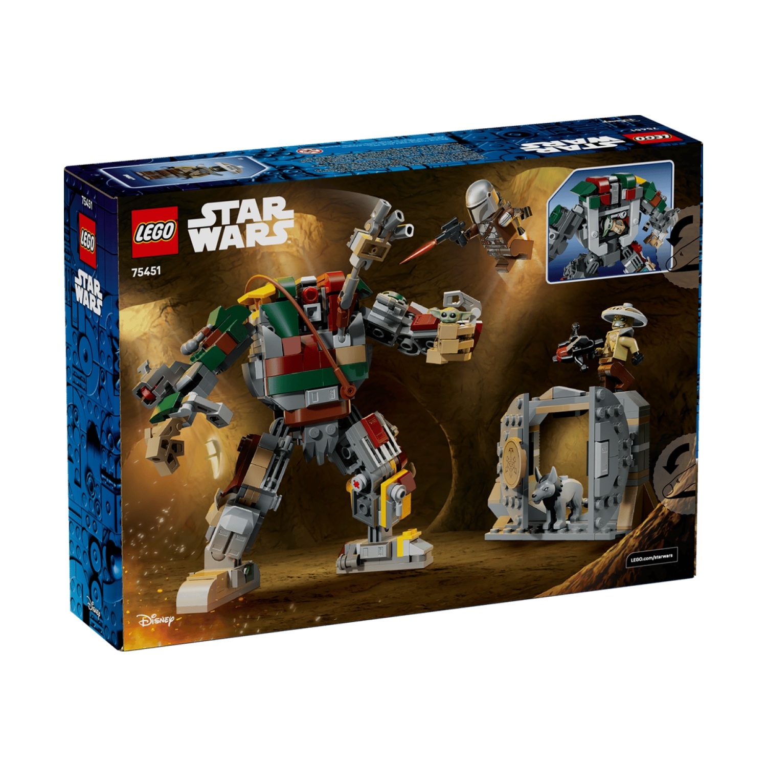 LEGO 75451 Showdown mit dem Wächterdroiden am Huttenpalast