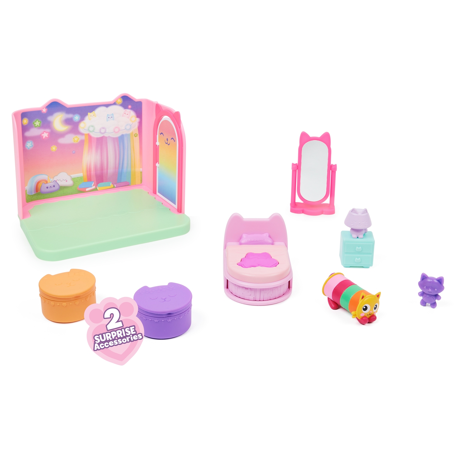 Spin Master 6062037 Gabby's Pillow Cat's Bedroom