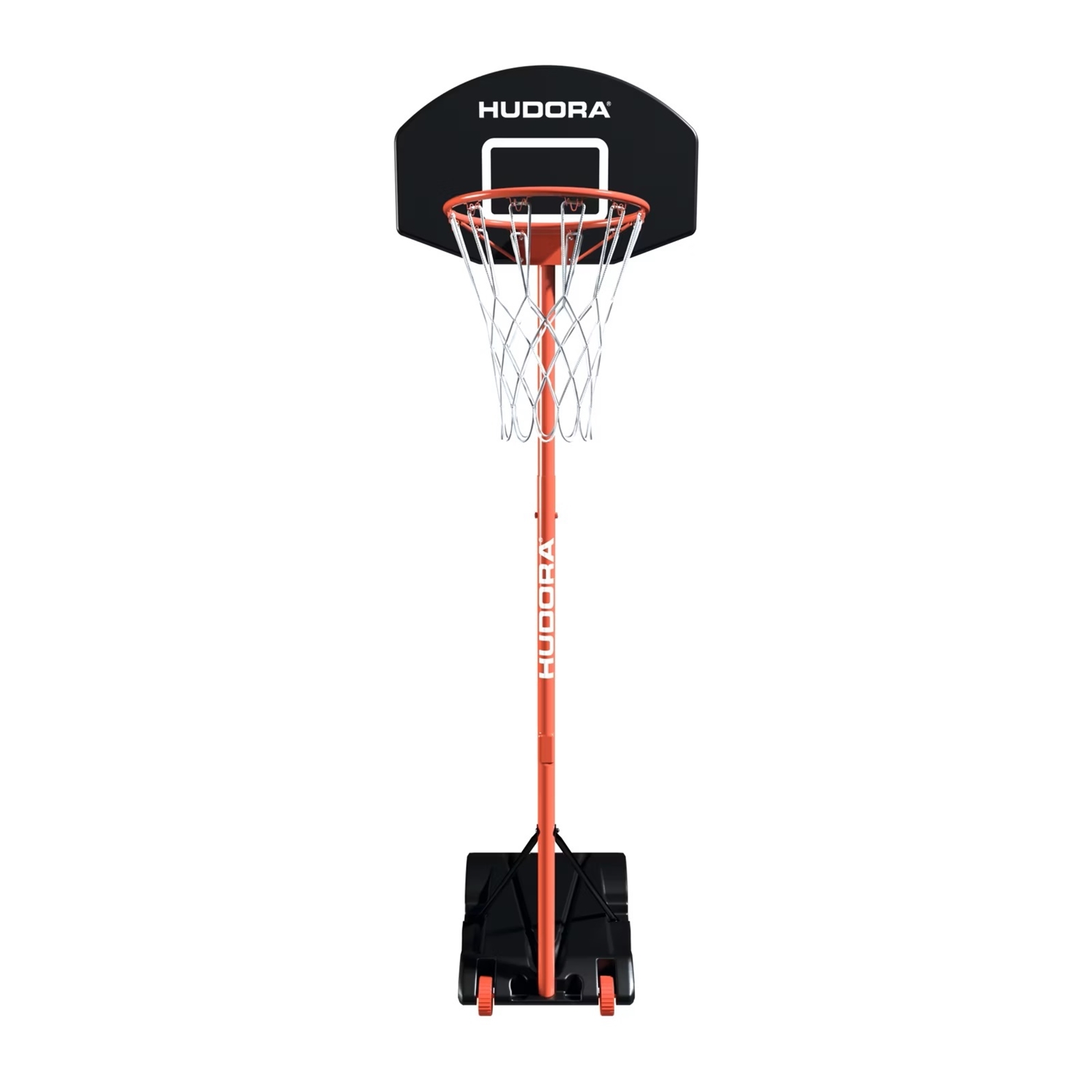 Hudora 71641 Start Basketballständer 205 mit Ball und Pumpe