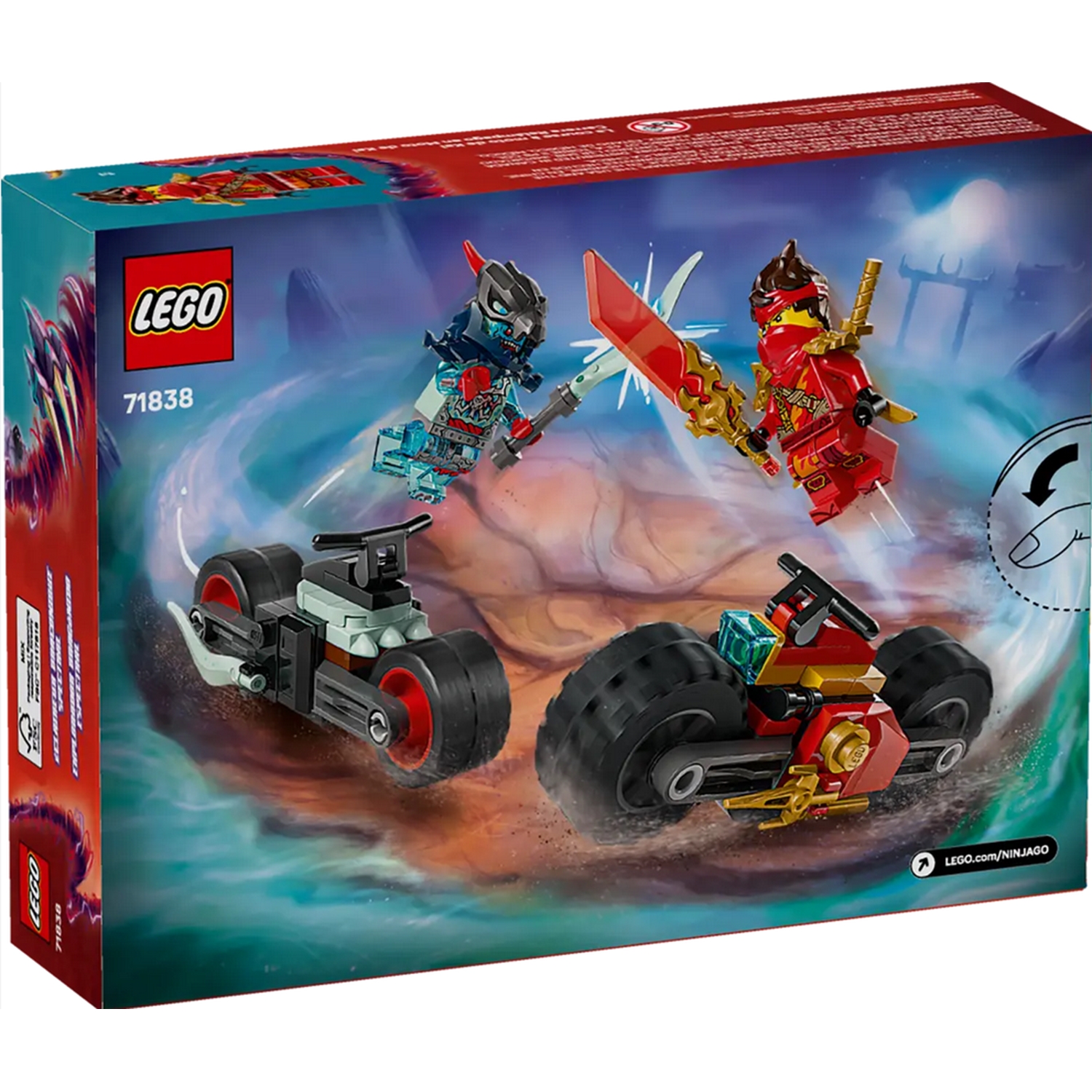 LEGO 71838 NINJAGO® Kais Motorradrennen