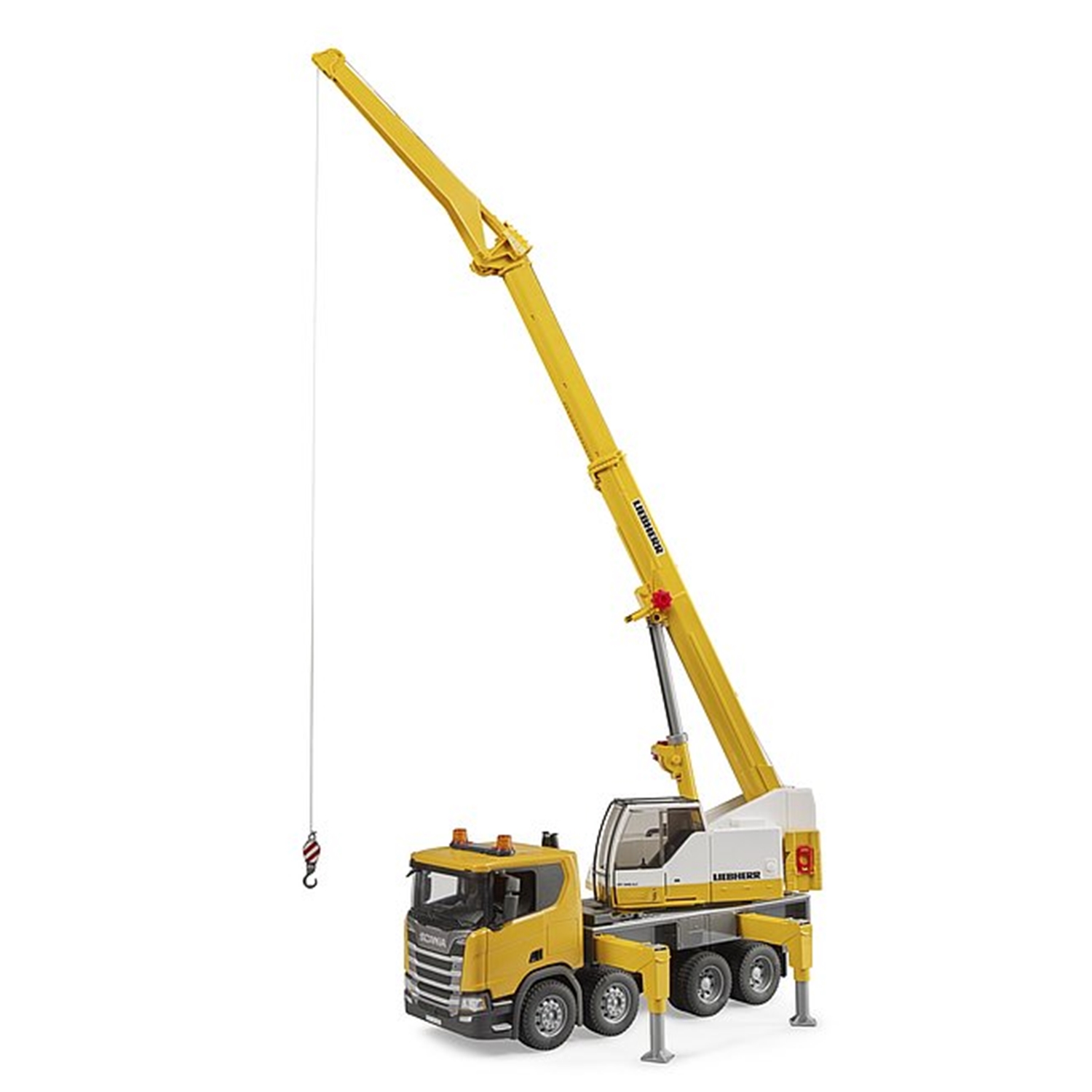 Bruder 03571 Scania Super 560R Liebherr Kran-LKW mit L+S Modul