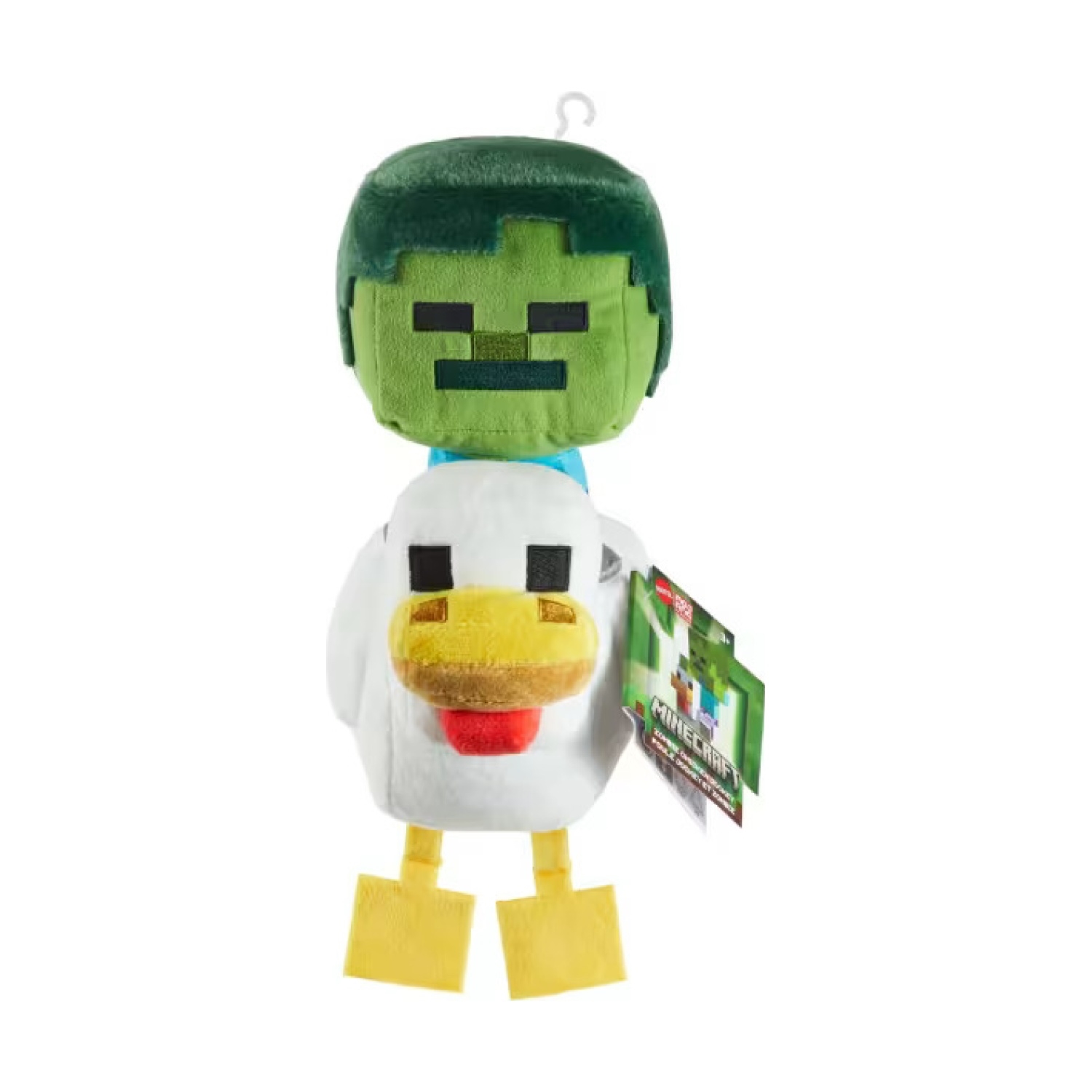 Mattel JMY77 Minecraft 8" Deluxe Plush - Chicken Jockey