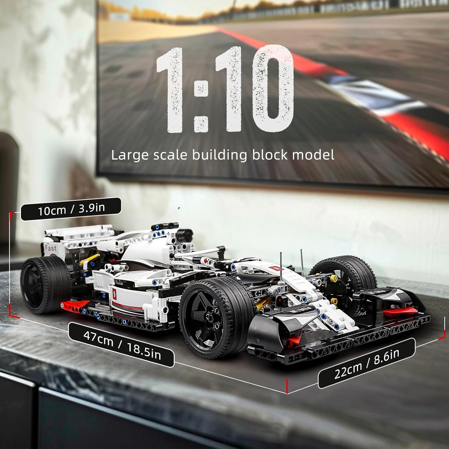 Mould King 13117 Rennwagen F1