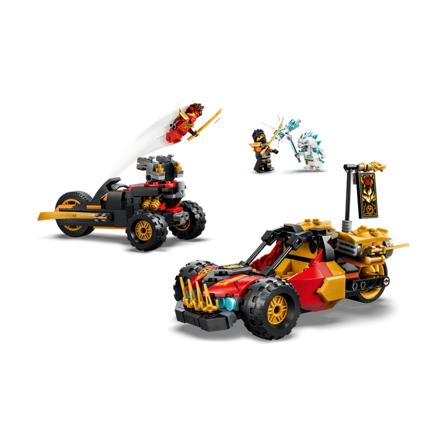 LEGO 71864 Kais und Coles Kombi-Flitzer