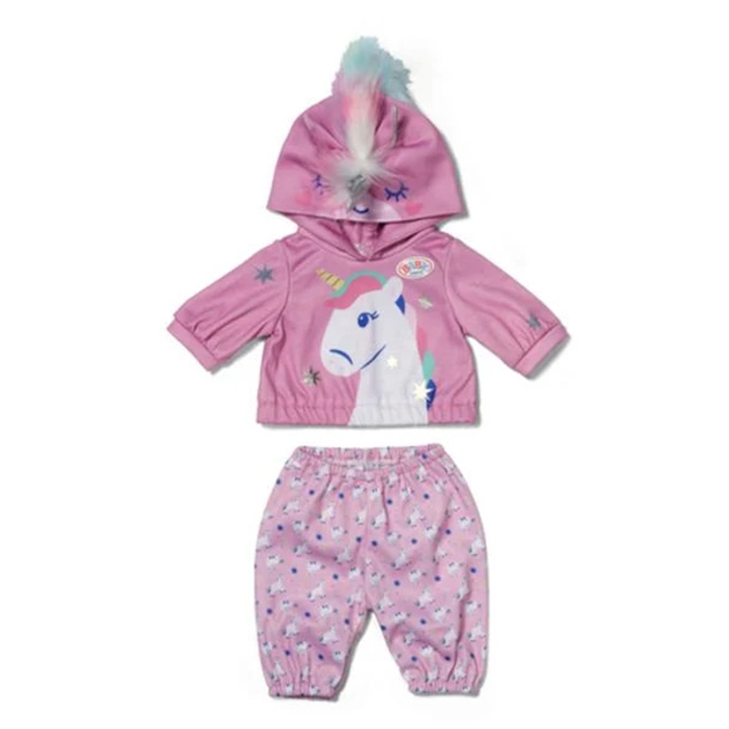 Zapf Creation 839409 BABY born Einhorn Outfit 43cm