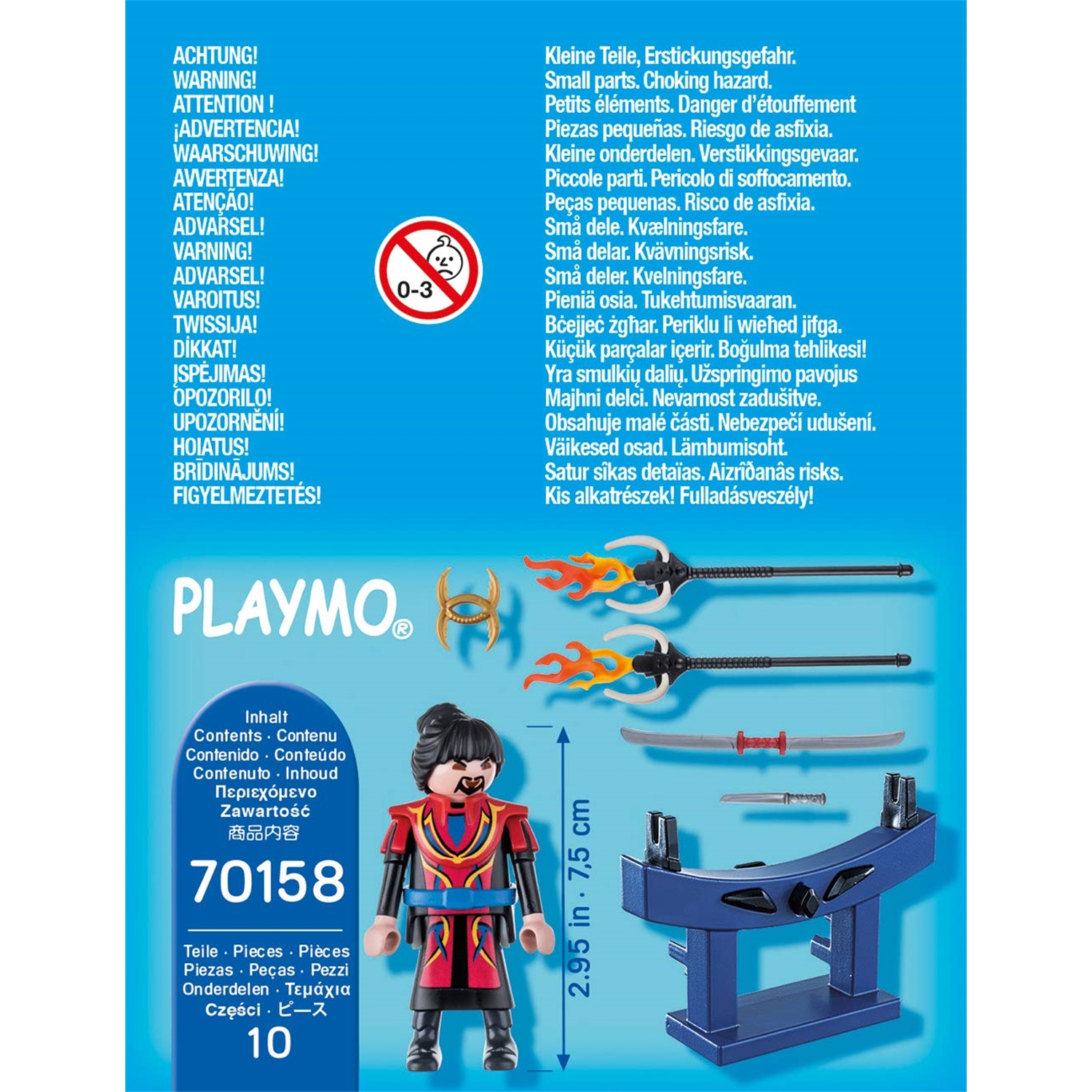 PLAYMOBIL 70158 Asiakämpfer