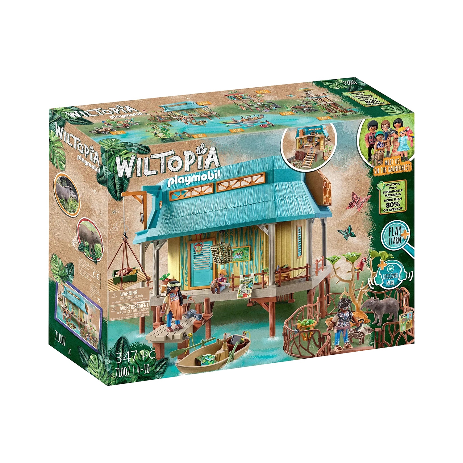 PLAYMOBIL 71007 Wiltopia - Tierpflegestation