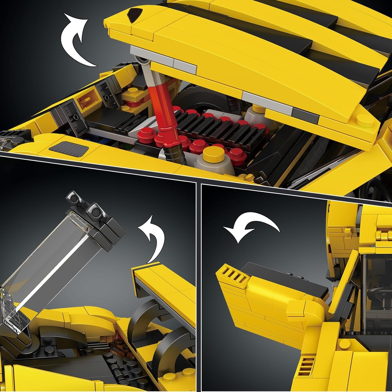 Mould King 10046 Sportwagen D. Viper