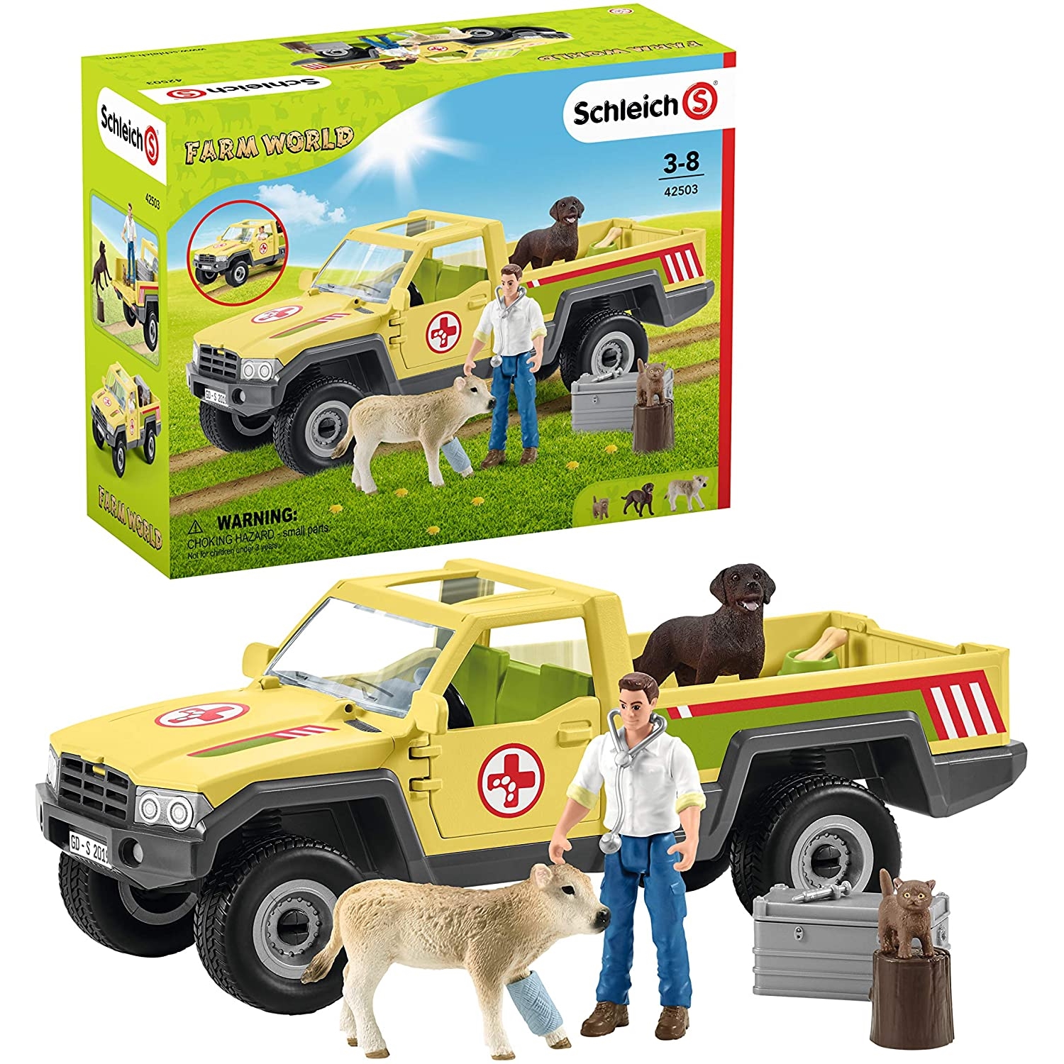 Schleich 42503 Tierarztbesuch auf dem Bauernhof