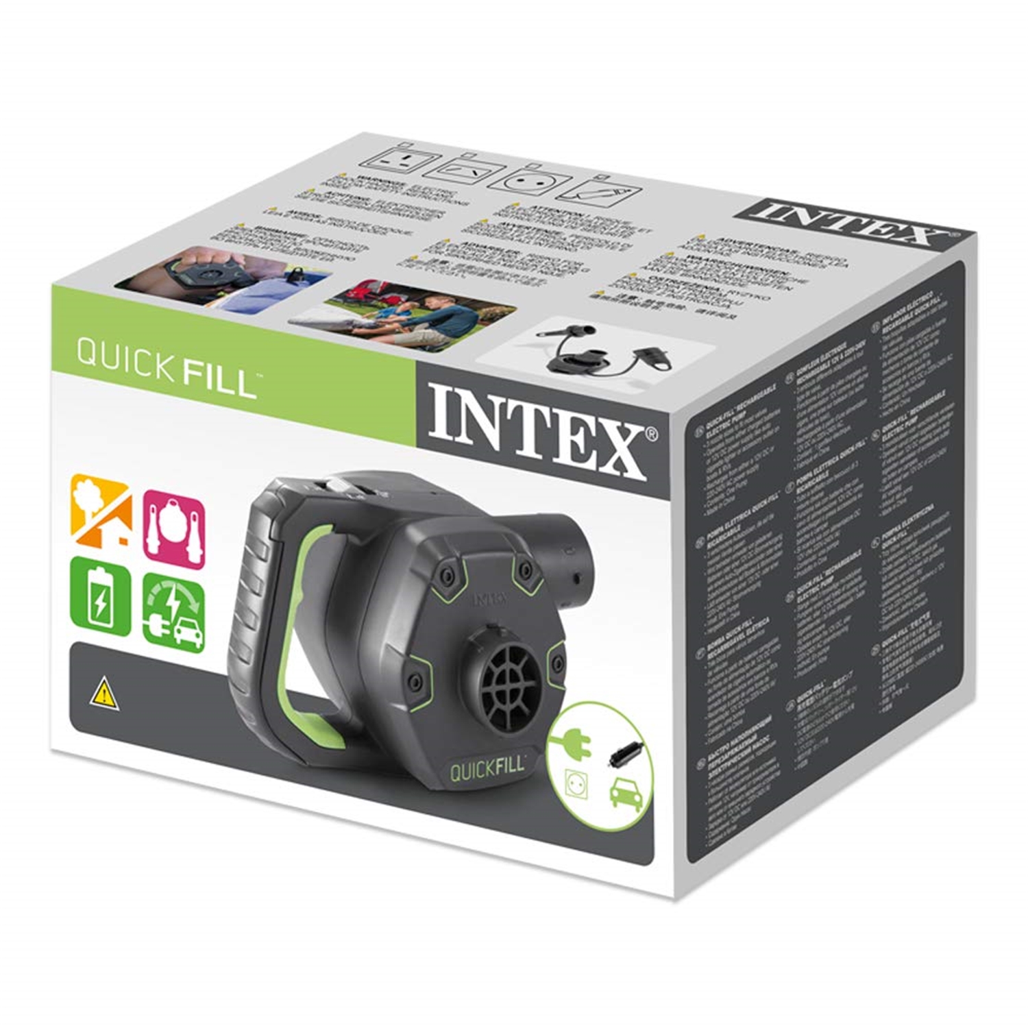 Intex 66642 Luftpumpe Quick Fill 230 V