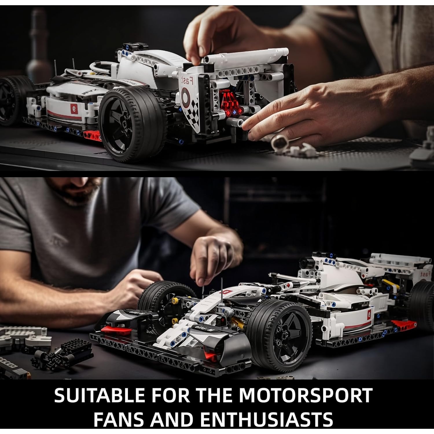 Mould King 13117 Rennwagen F1