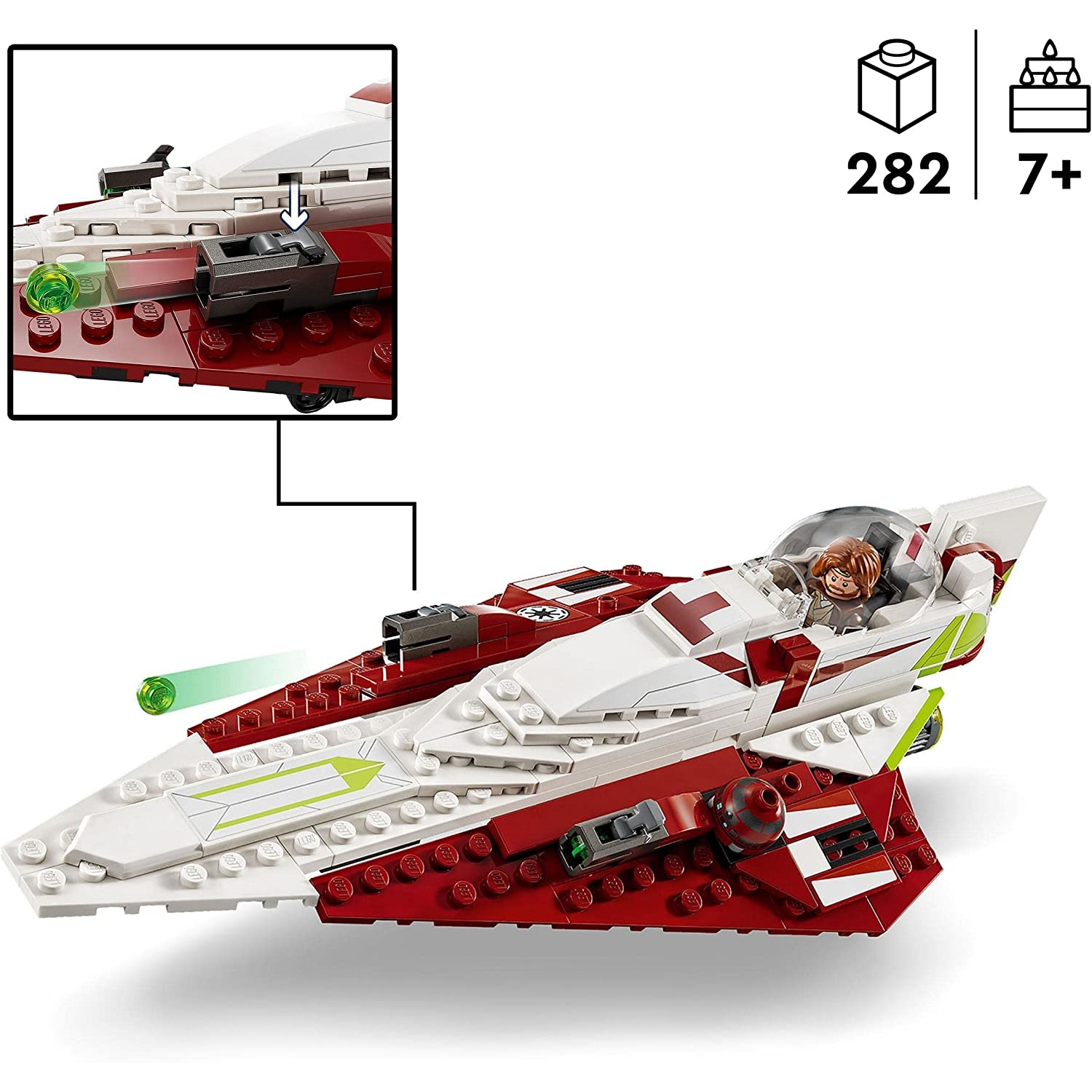 LEGO 75333 Obi-Wan Kenobis Jedi Starfighter™