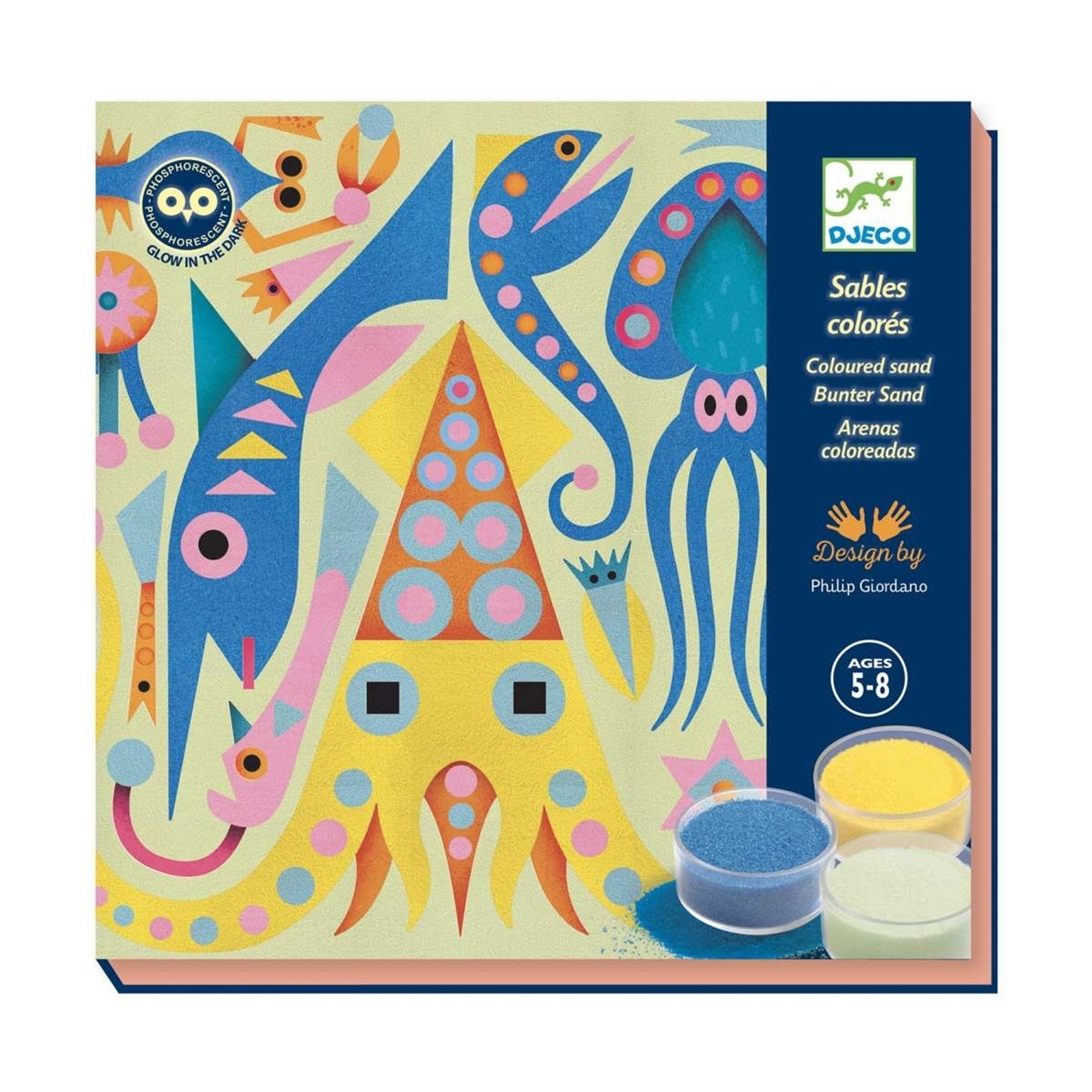 Djeco DJ08679 Sandbild Sea lights