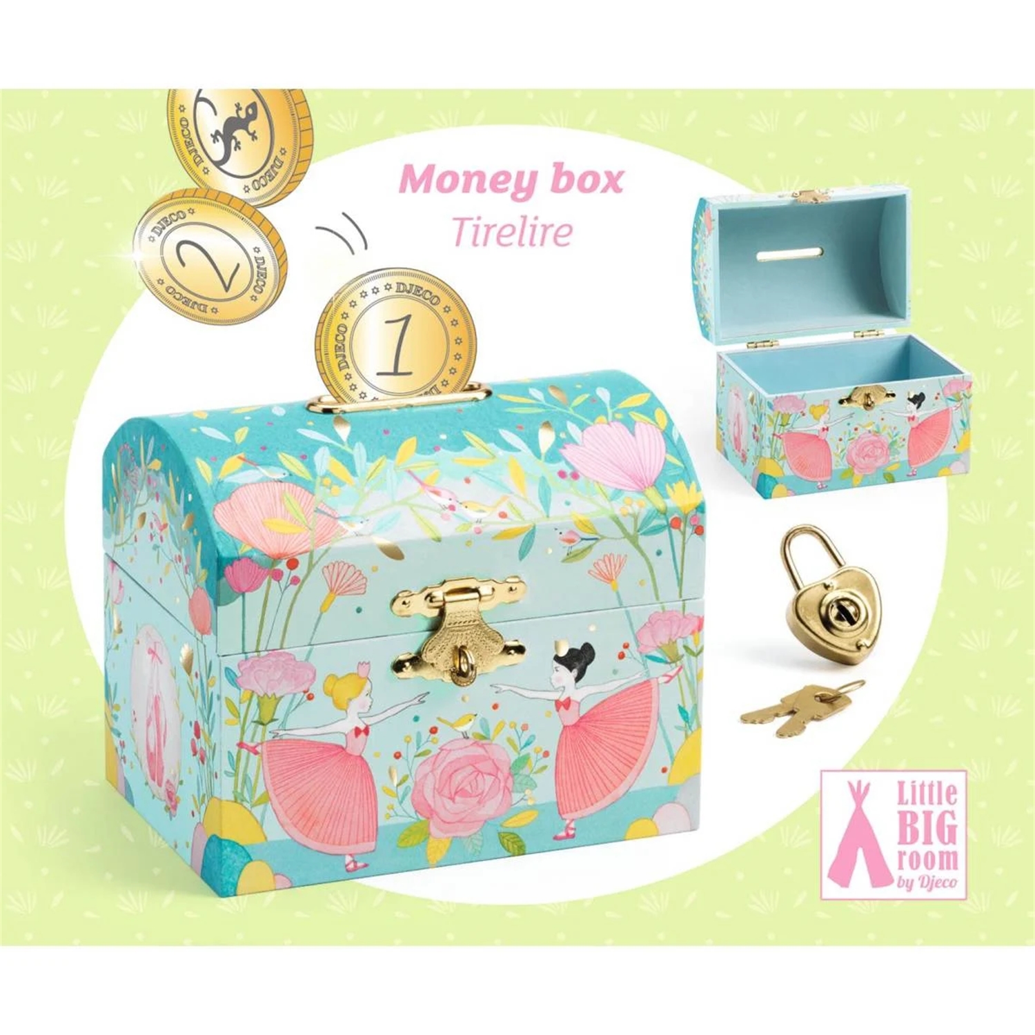 Djeco DD03332 Spardose Ballerina