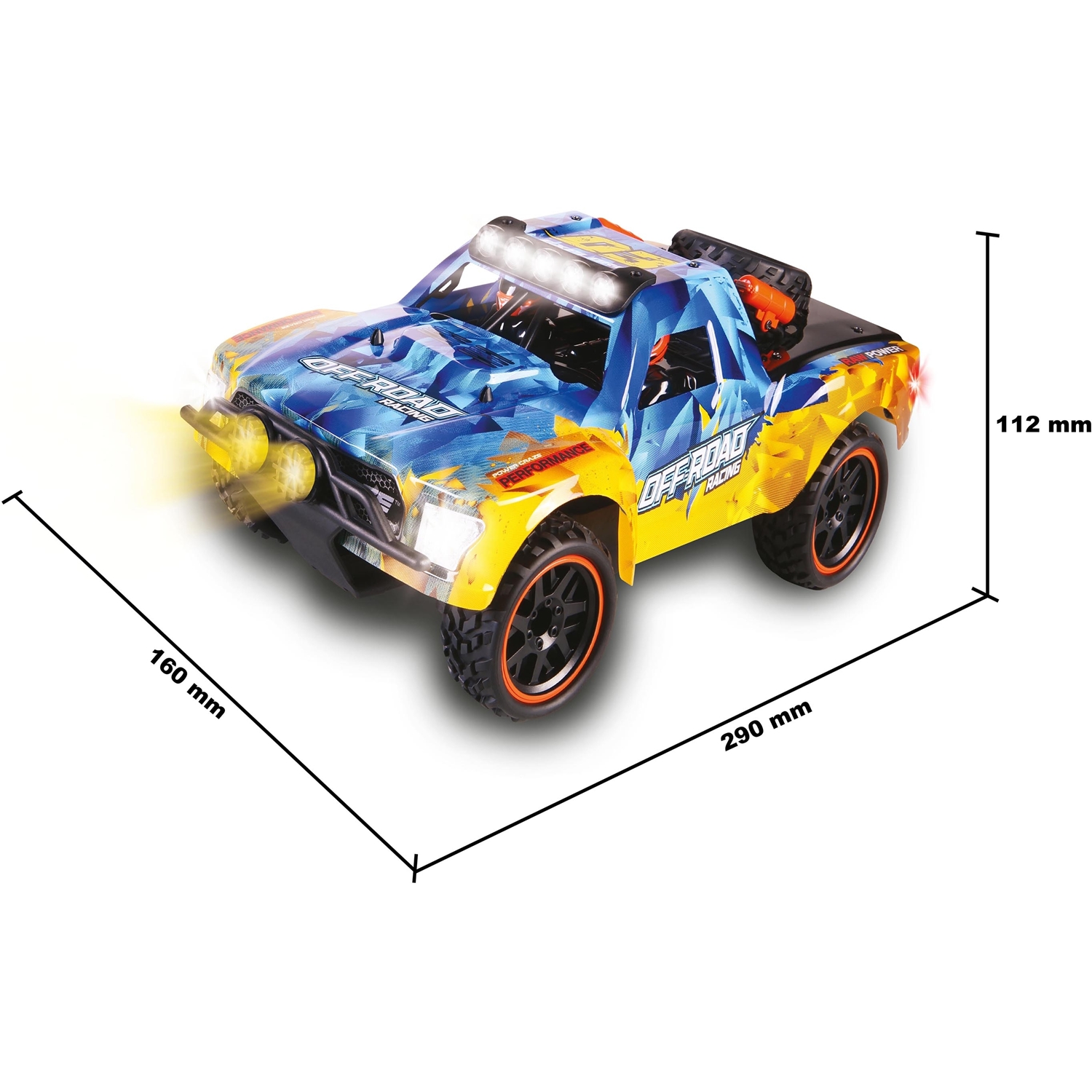 DF-Models 9949 R/C OFF-ROAD-Racer 1:18 RTR - 4WD