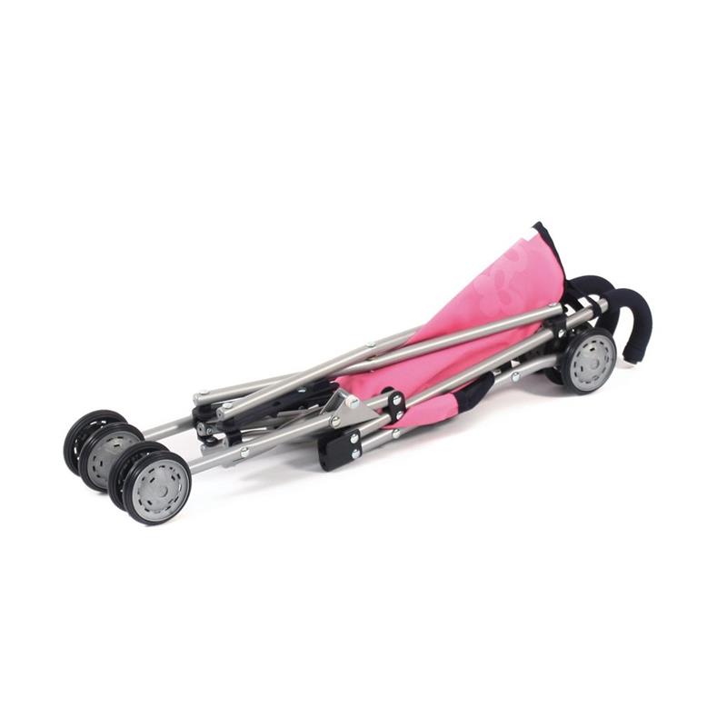 Bayer Chic 2000 601-46 Mini-Buggy "ROMA", Pink Checker