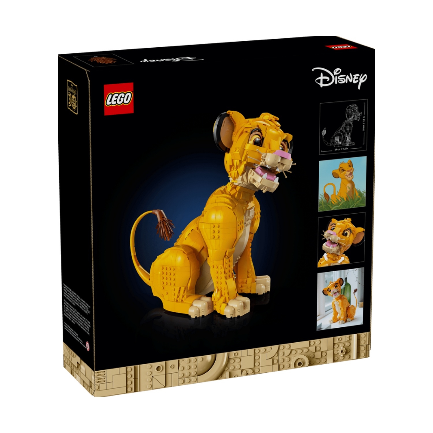 LEGO 43247 Simba, der junge König der Löwen