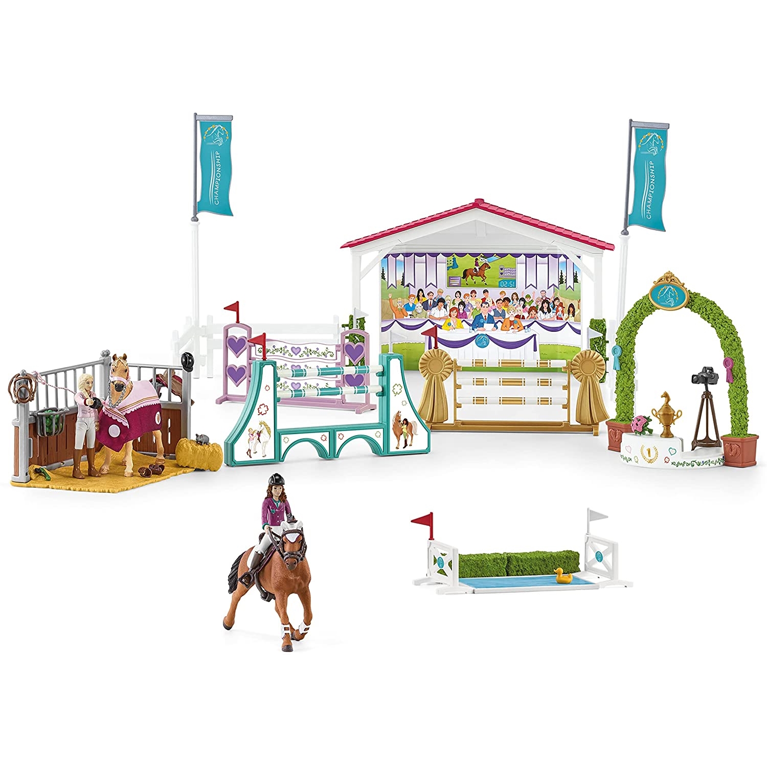 Schleich 42440 Horse Club Freundschaftsturnier