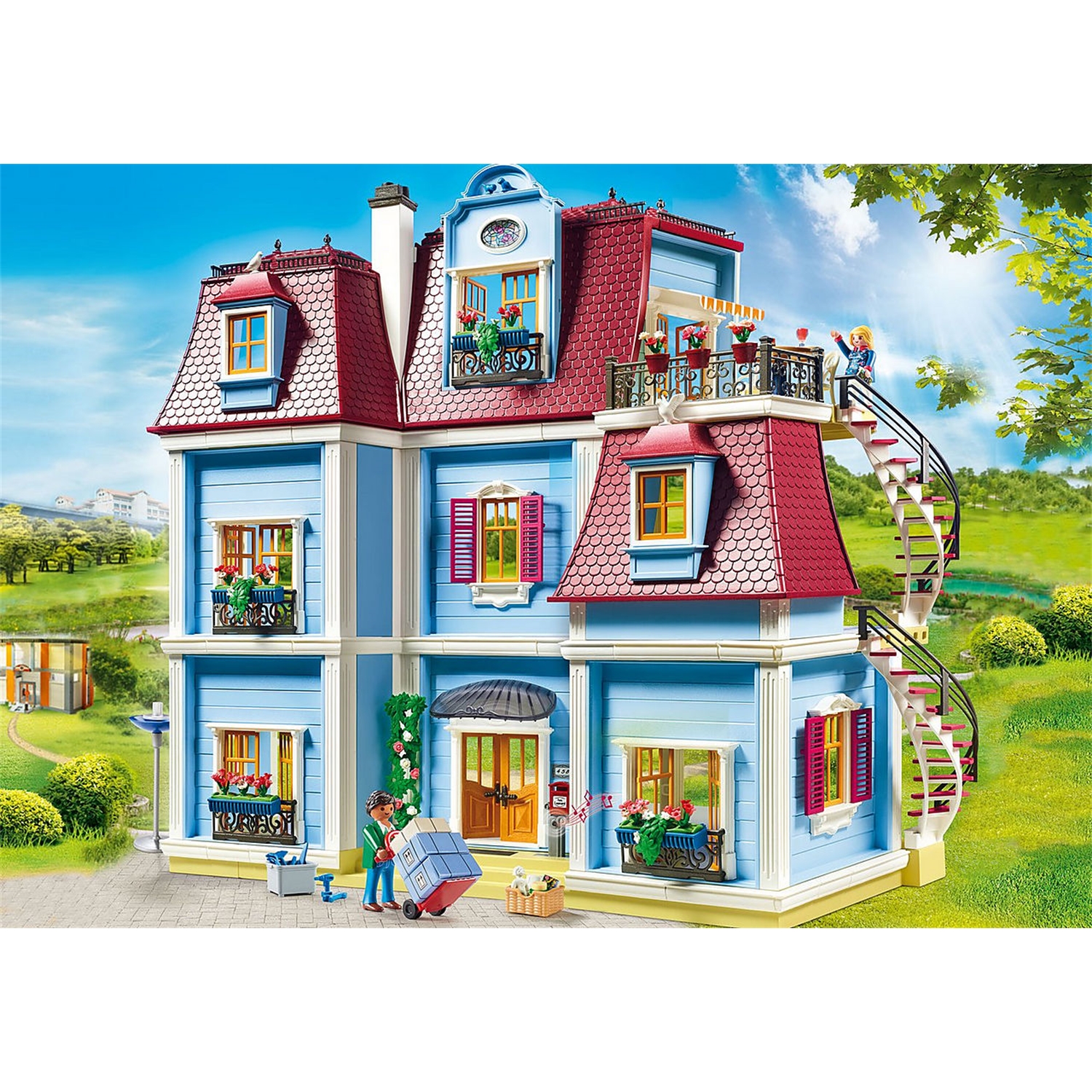 PLAYMOBIL 70205-6-7-8-9-10-11 Dollhouse 7er Set Puppenhaus + alle Zimmer