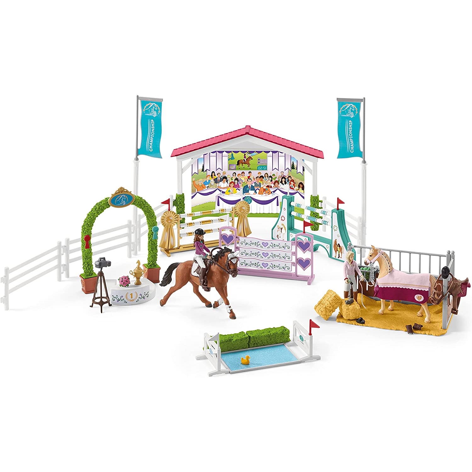 Schleich 42440 Horse Club Freundschaftsturnier