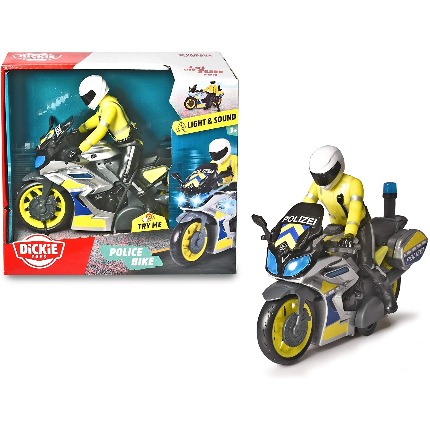Dickie 203712018 Police Bike