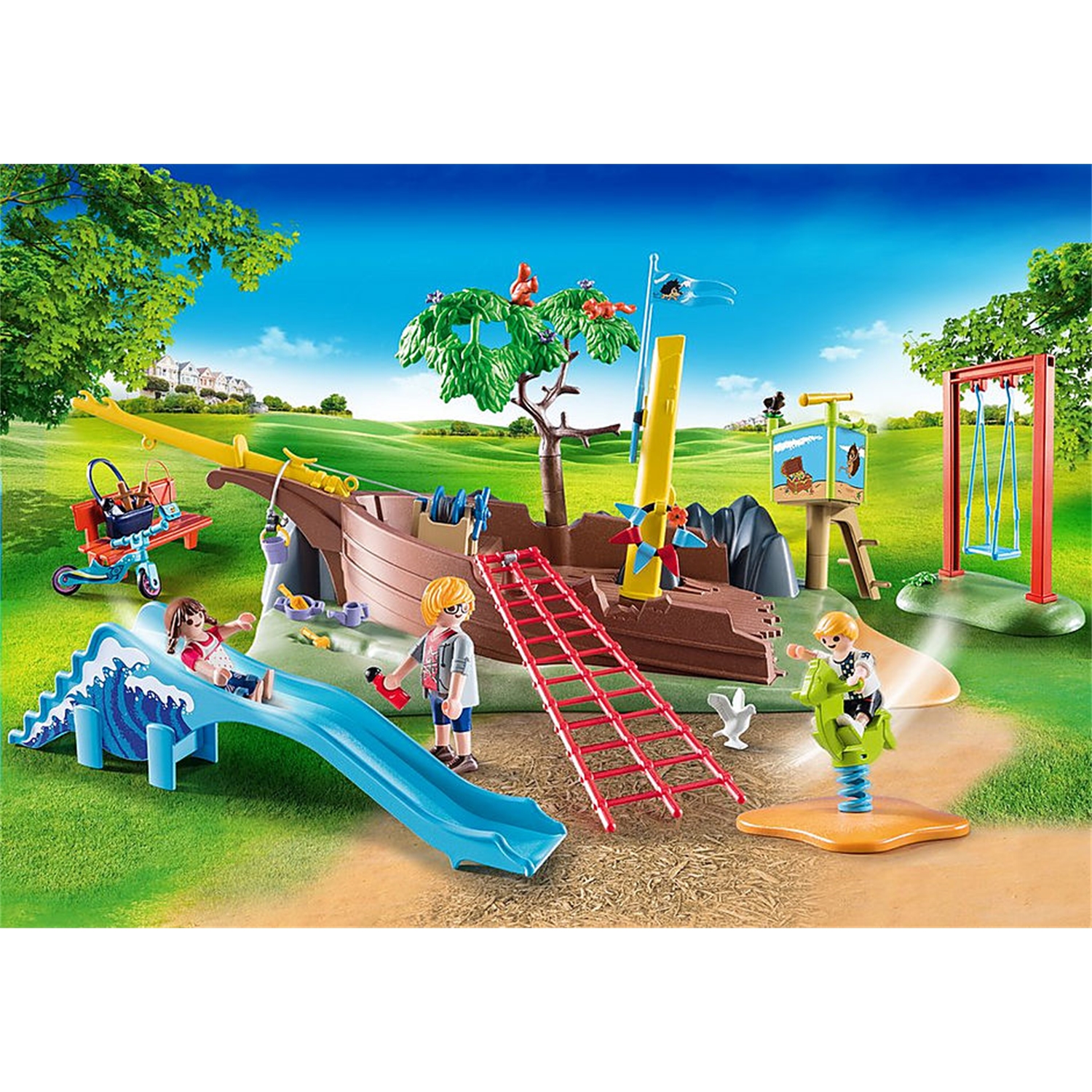 PLAYMOBIL 70741 Abenteuerspielplatz mit Schiffswrack
