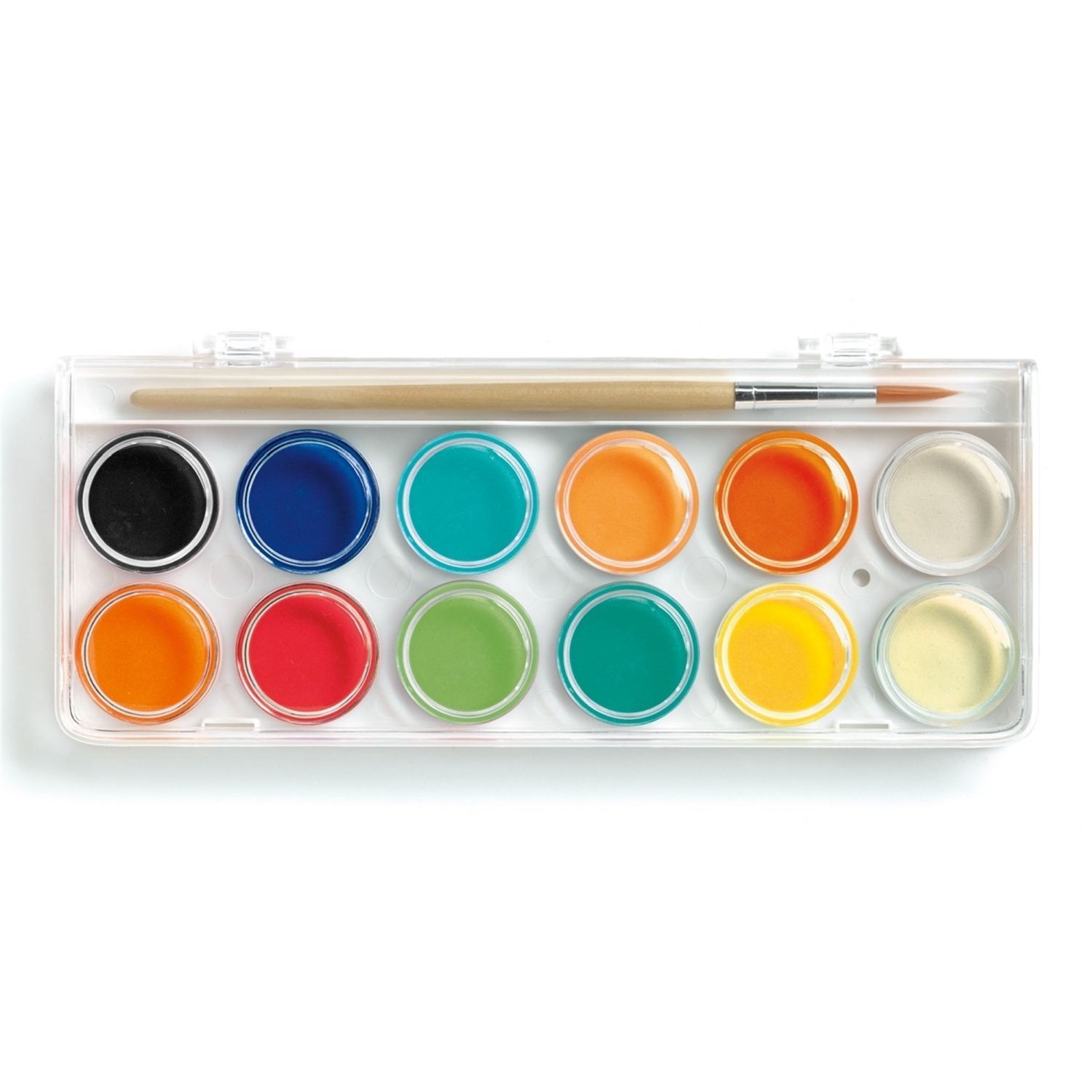 Djeco DJ08803 Farben: 12 Wasserfarben