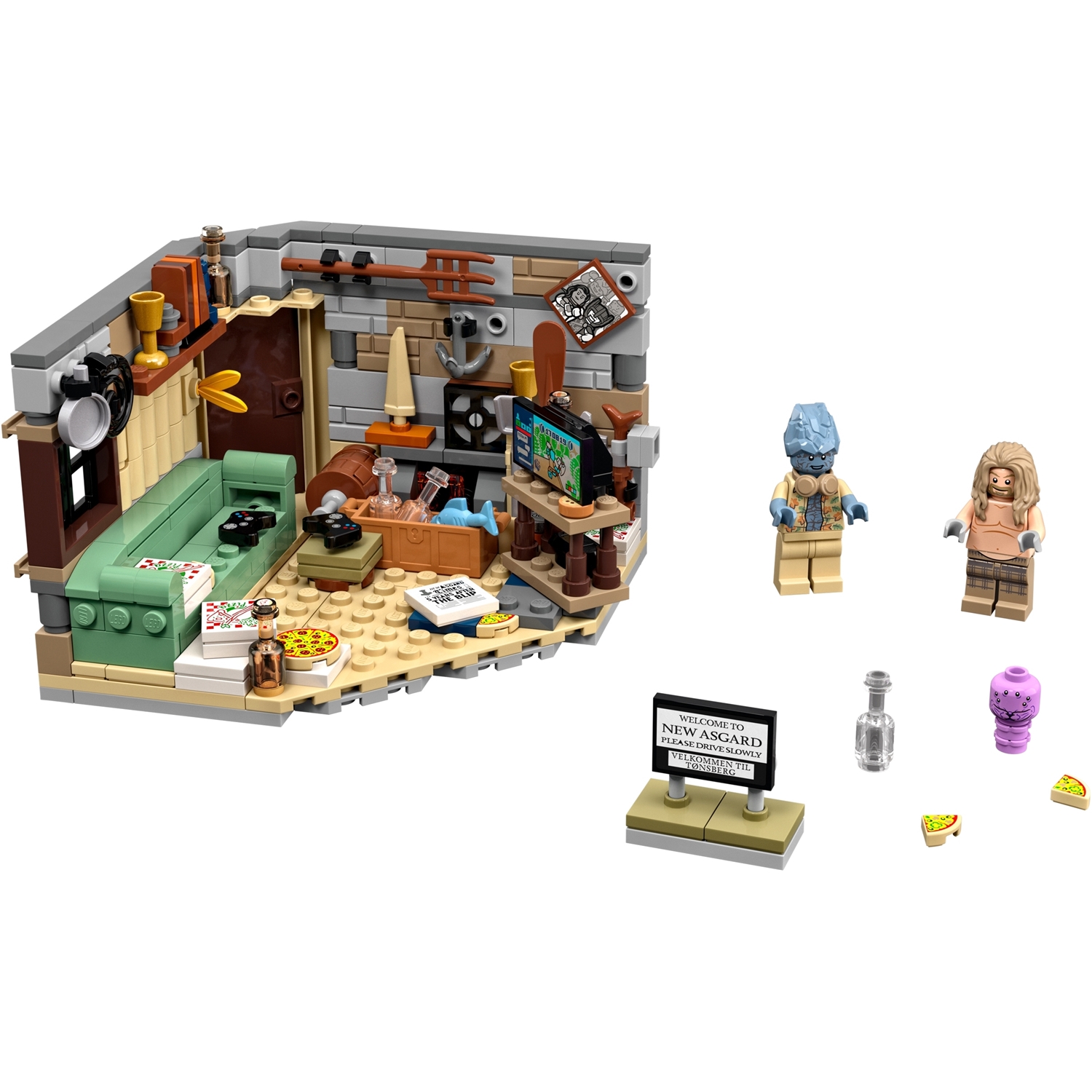 LEGO 76200 Marvel Bro Thors neues Asgard