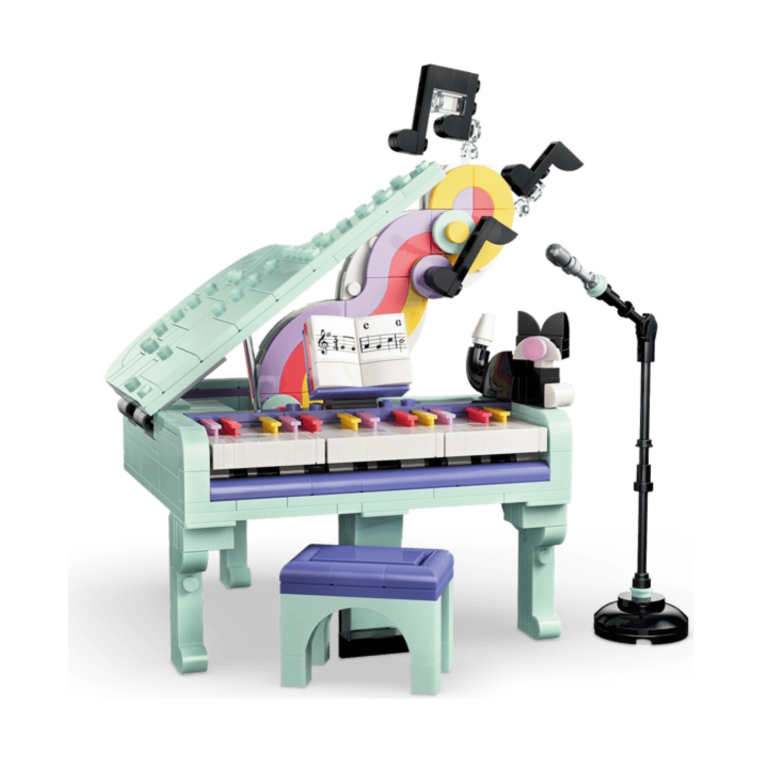 LEGO 31392 Deko-Klavier mit Katze