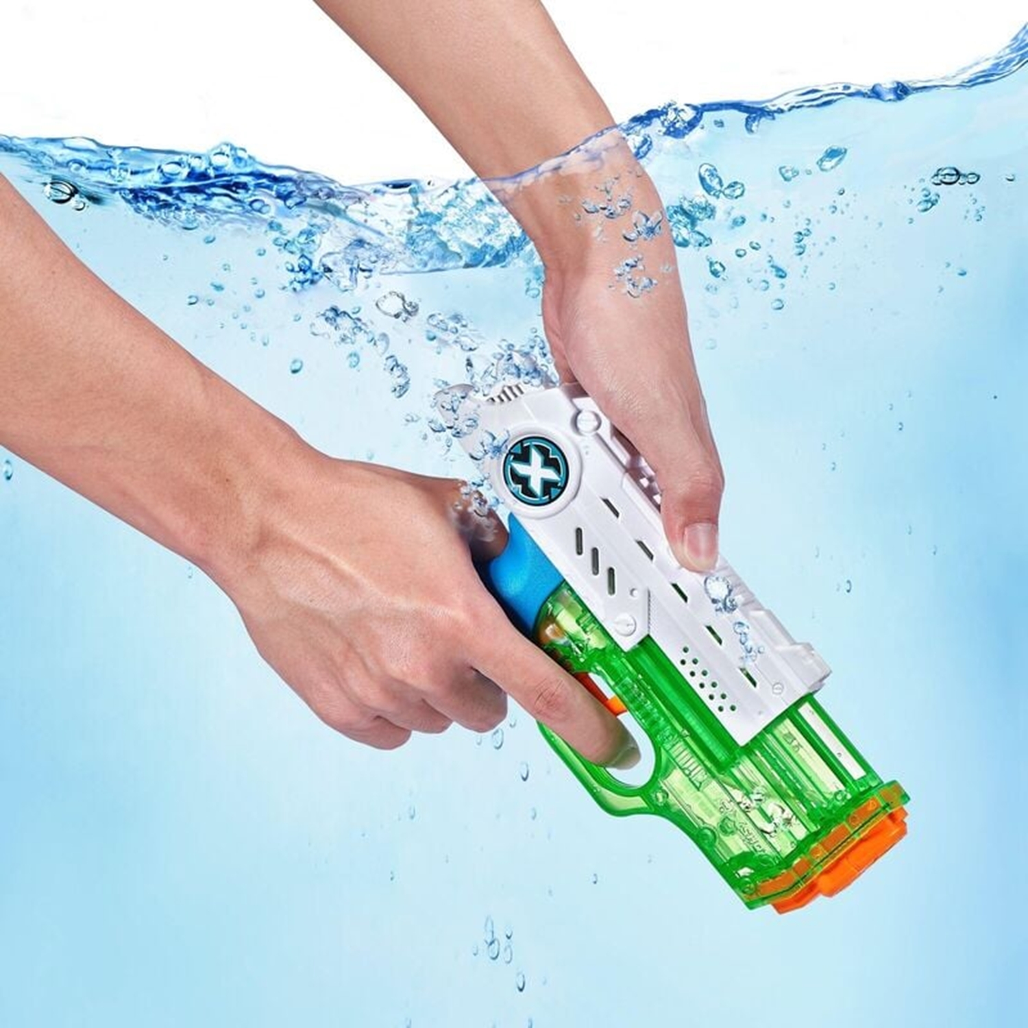 Zuru 56333 XSHOT Water - Fast-Fill Nano Wasserblaster, blau