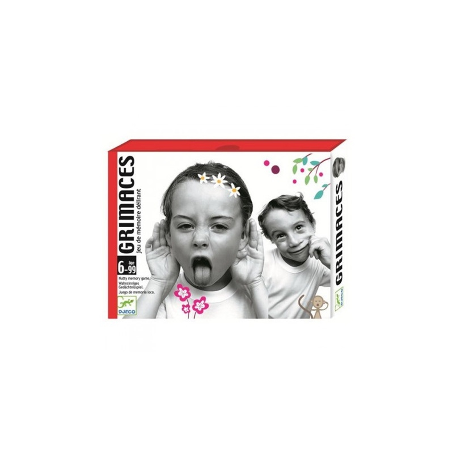 Djeco DJ05169 Kartenspiel - Grimaces