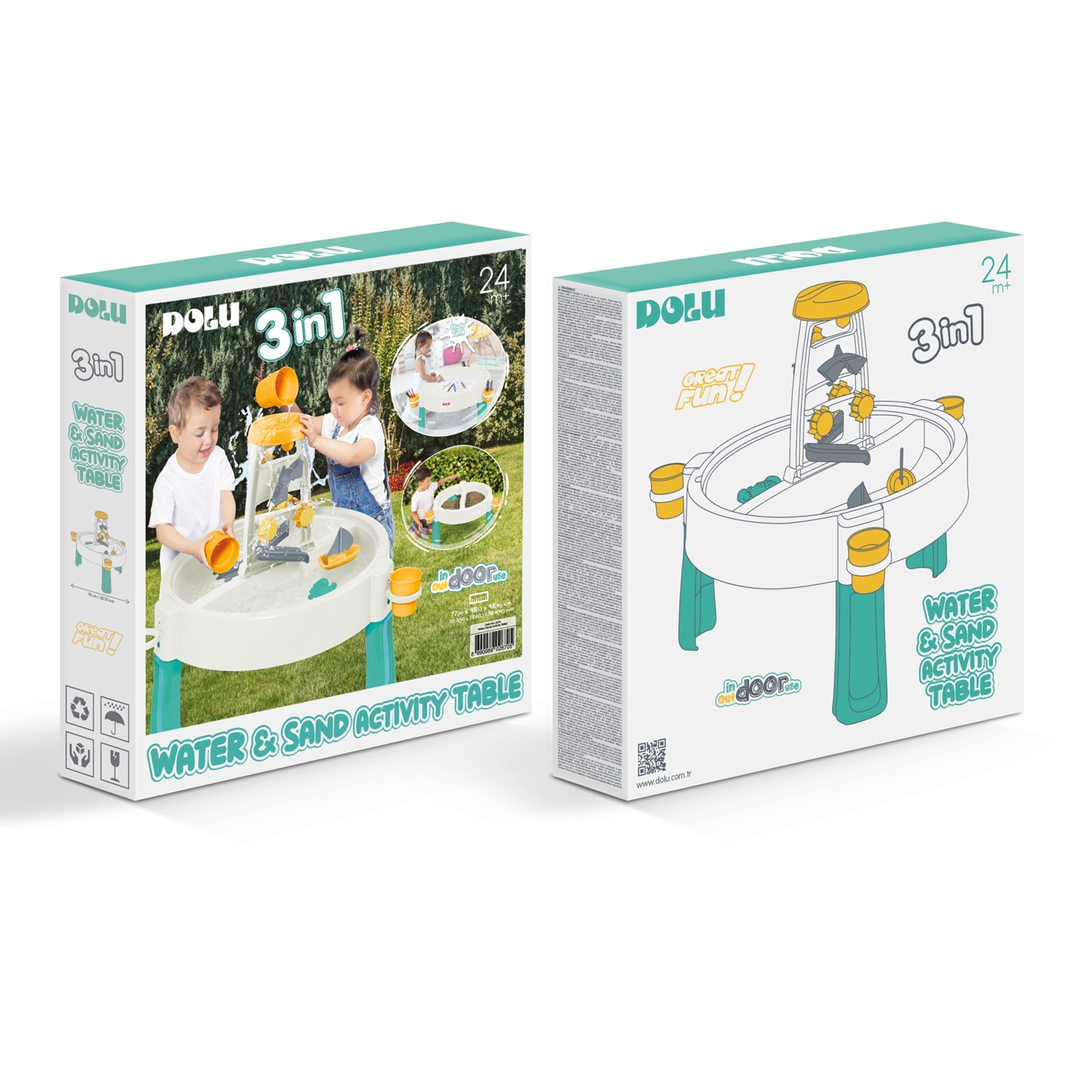 Dolu 2670 3-in-1 Wasser- und Sand-Spieltisch