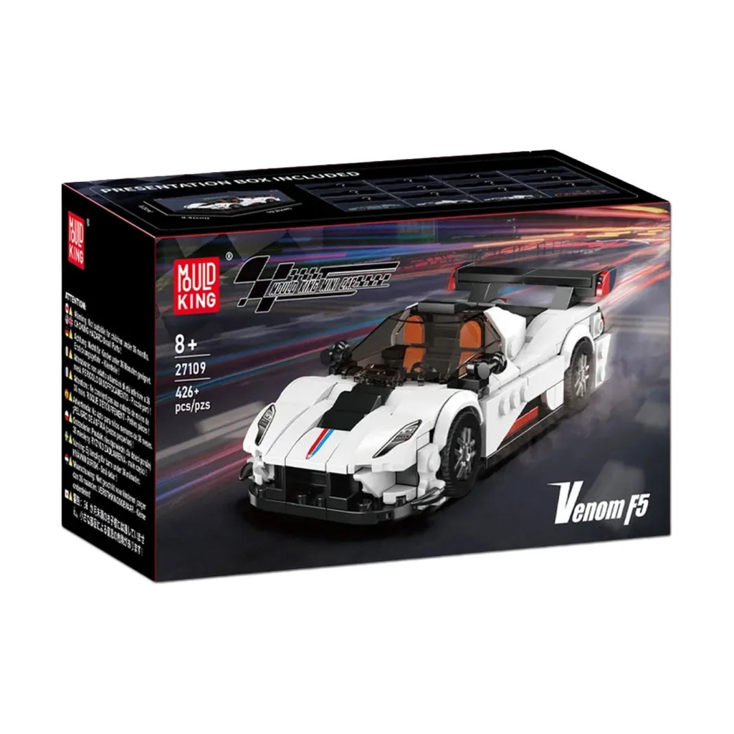 Mould King 27109 Venom F5 + Showcase