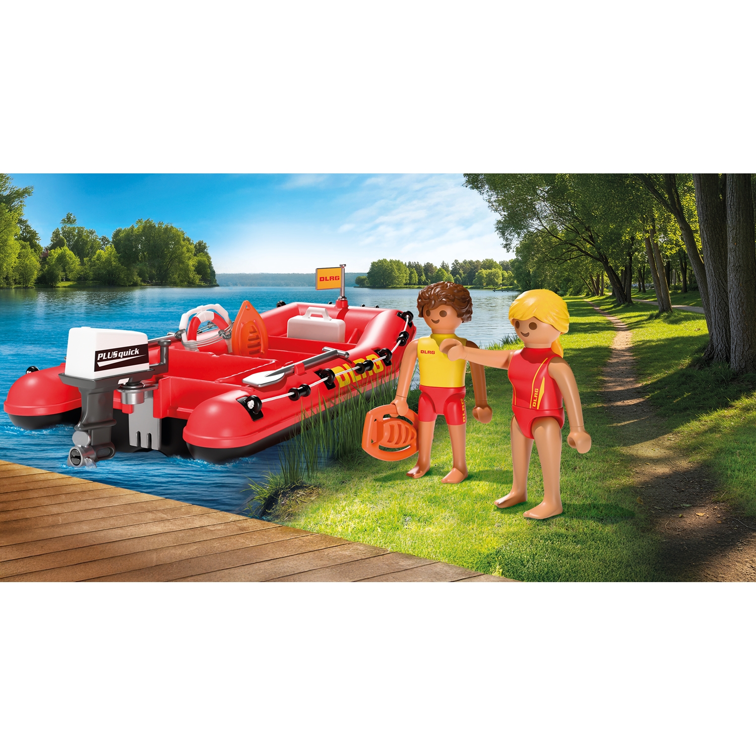 PLAYMOBIL 72280 Rettungsboot DLRG
