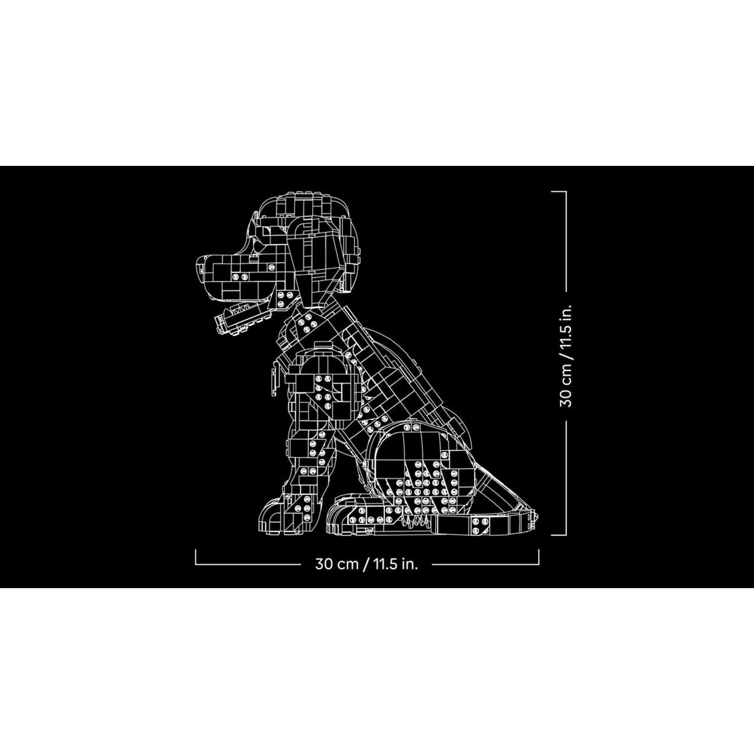 LEGO 11384 Golden Retriever Welpe