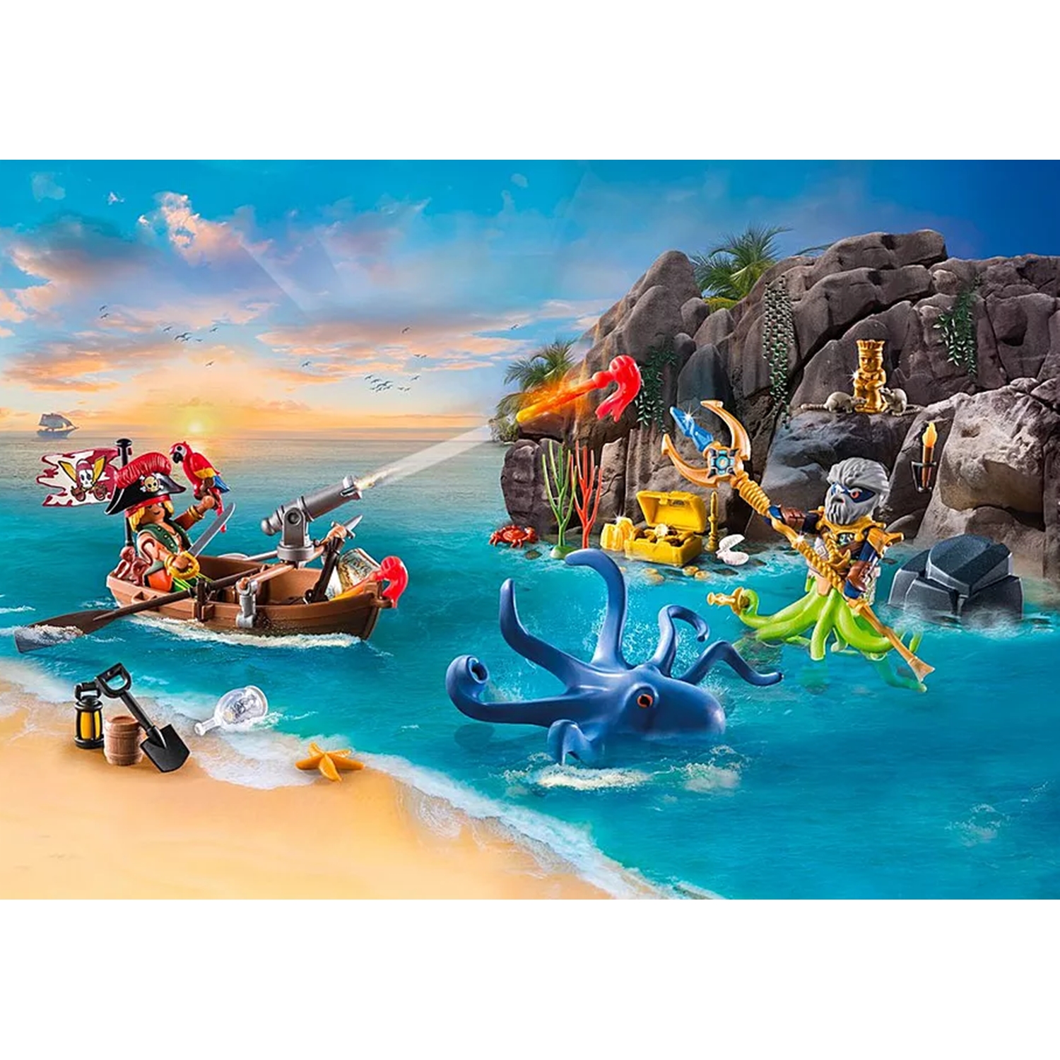 PLAYMOBIL 71636 Adventskalender: Piraten