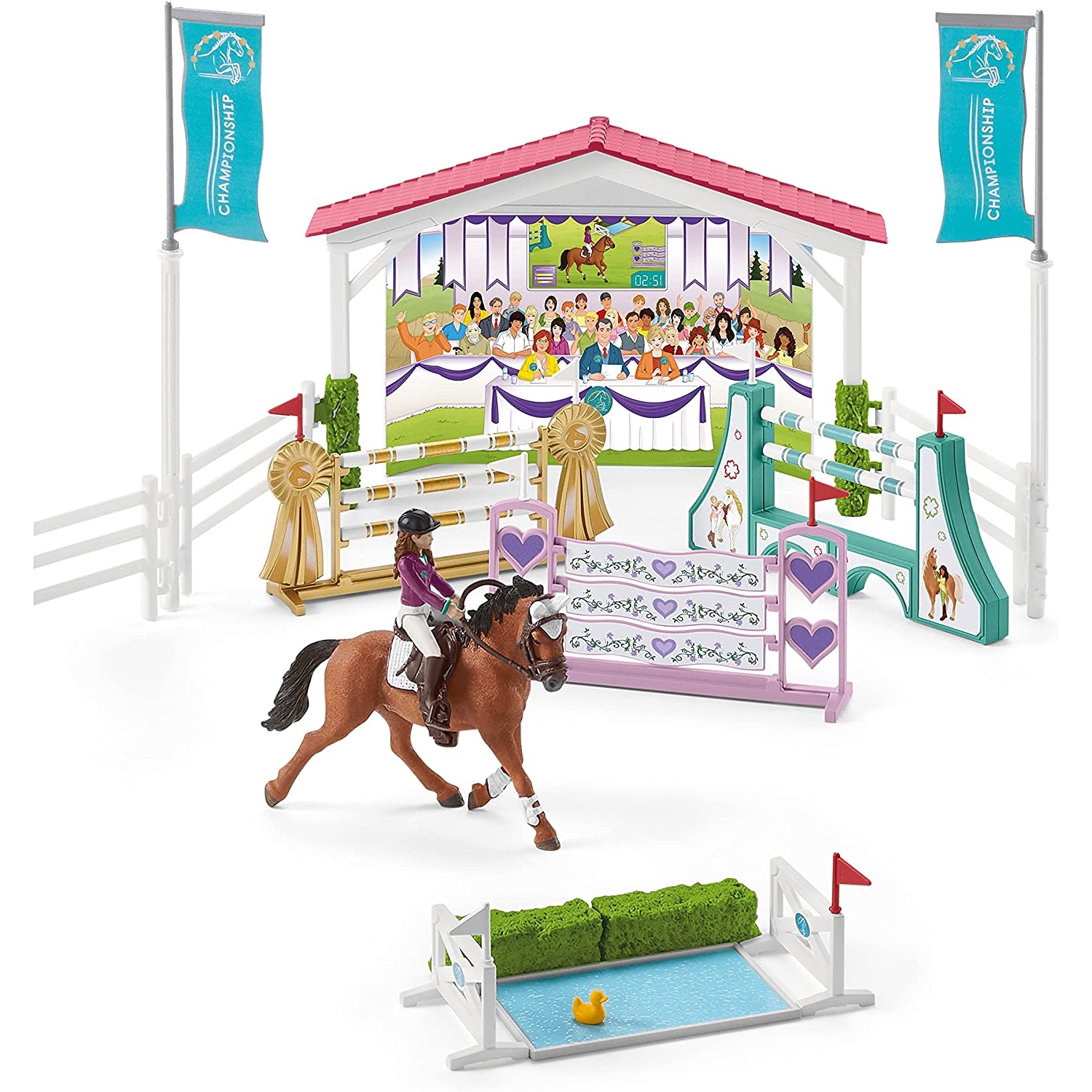 Schleich 42440 Horse Club Freundschaftsturnier
