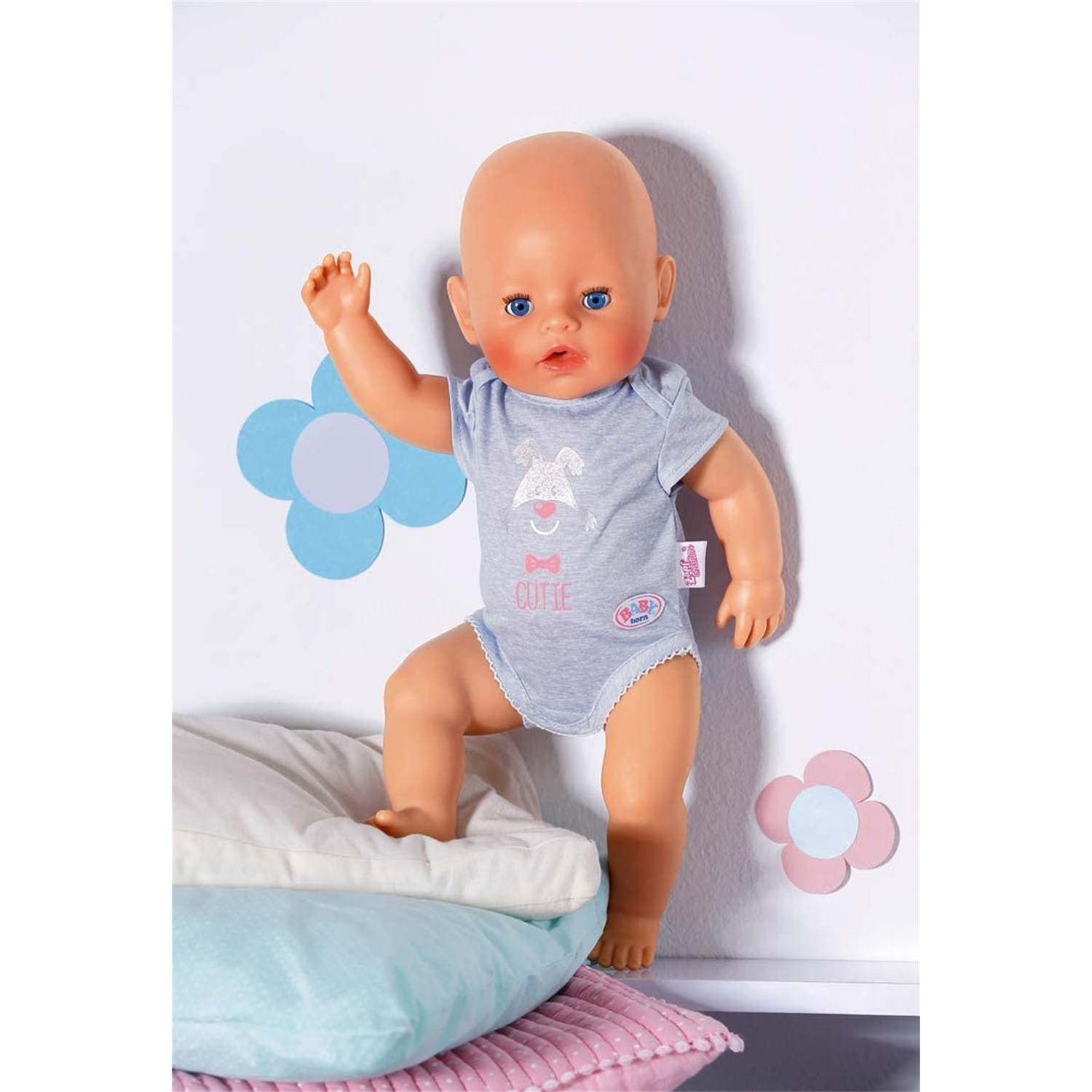 Zapf Creation 827536-B BABY born Body Grau 43 cm
