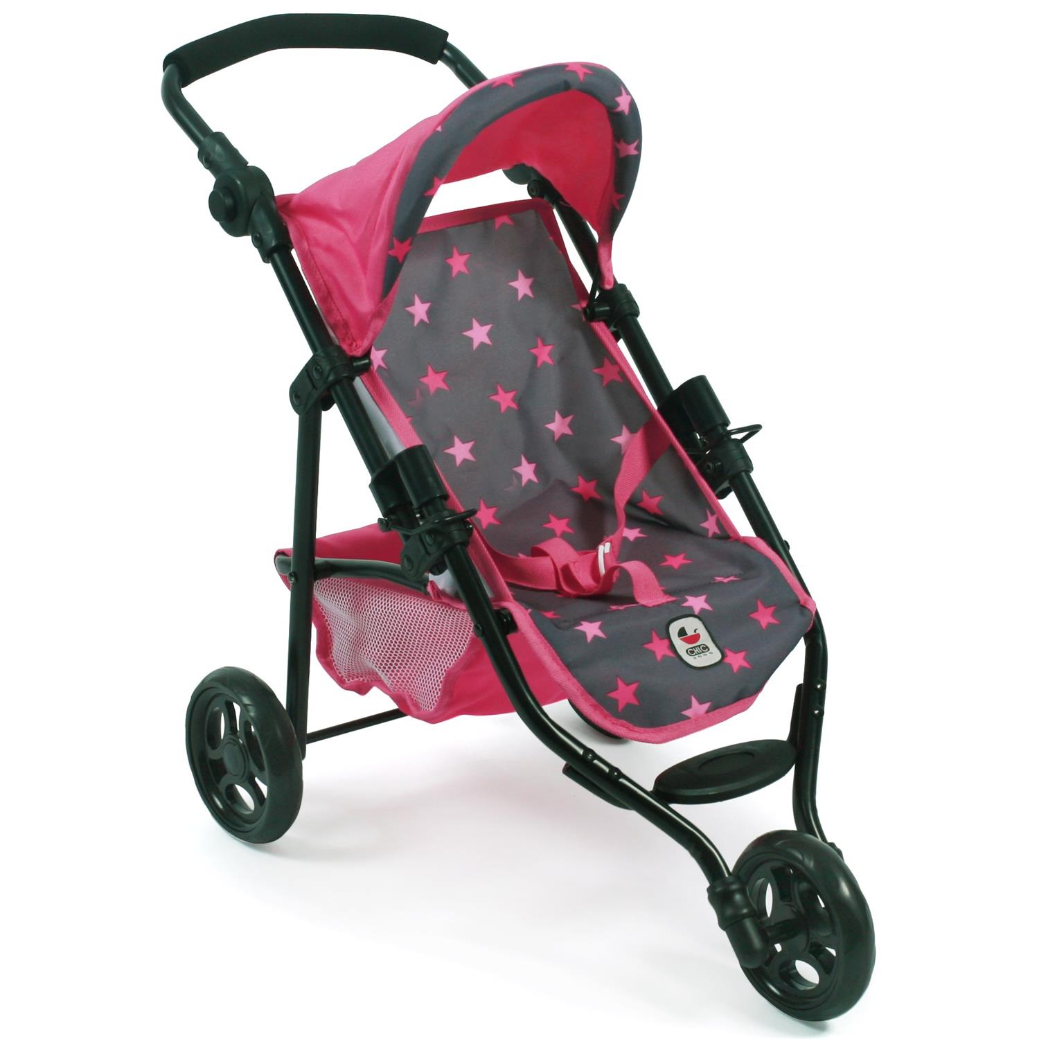 Bayer Chic 2000 612-82 Jogging-Buggy "LOLA", Sternchen Pink