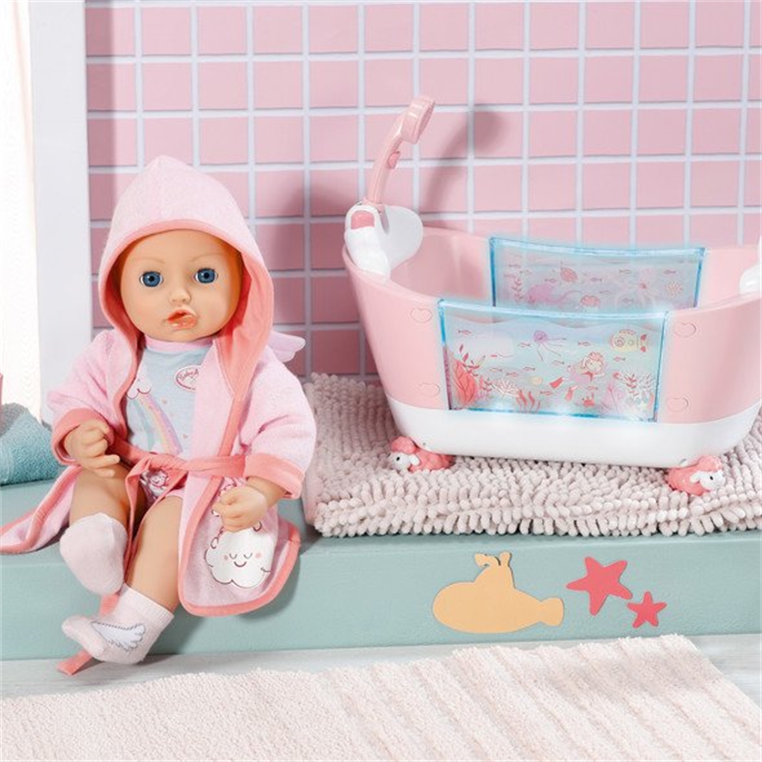Zapf Creation 703243 Baby Annabell Zauberwanne Badespiel