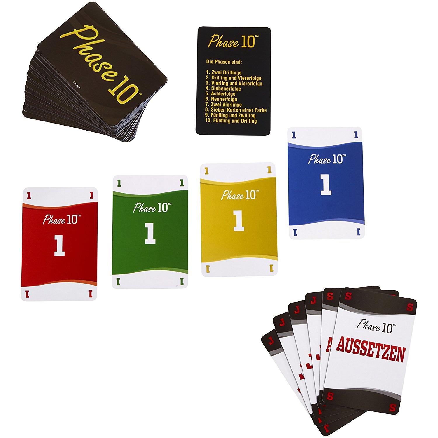 Mattel FPW38 Phase 10 Kartenspiel
