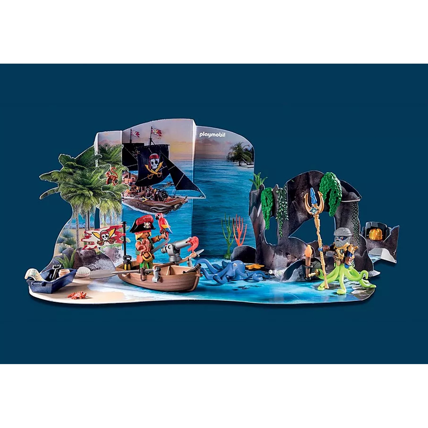PLAYMOBIL 71636 Adventskalender: Piraten